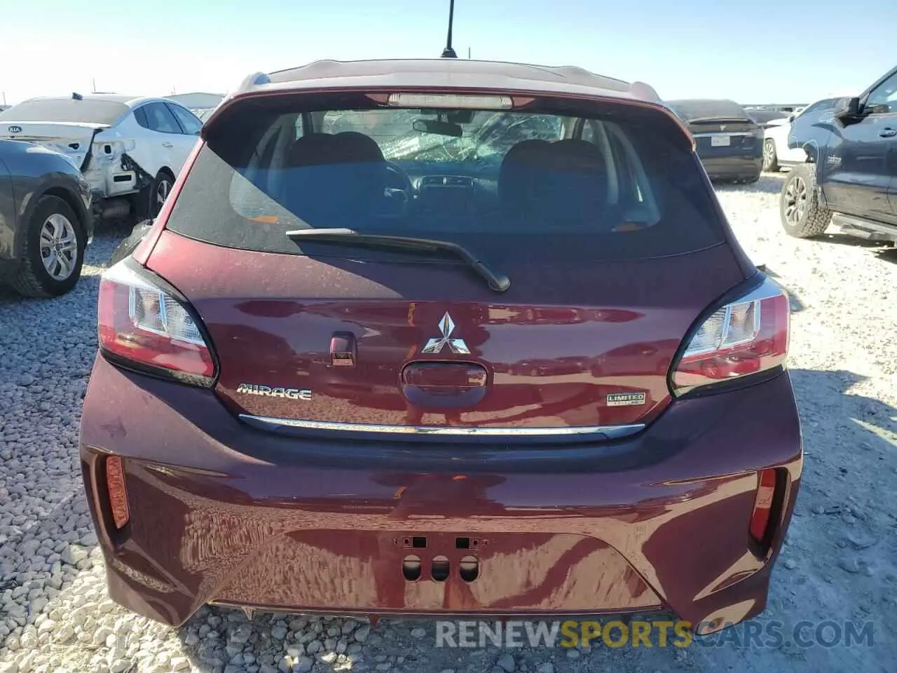 6 fotografías del automóvil dañado ML32AUHJ2RH024151 MITSUBISHI MIRAGE 2024