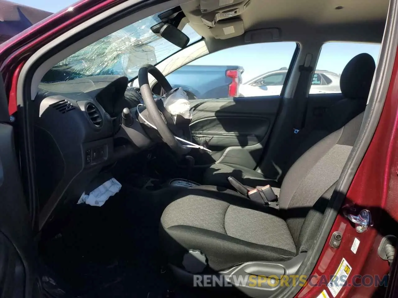 7 fotografías del automóvil dañado ML32AUHJ2RH024151 MITSUBISHI MIRAGE 2024