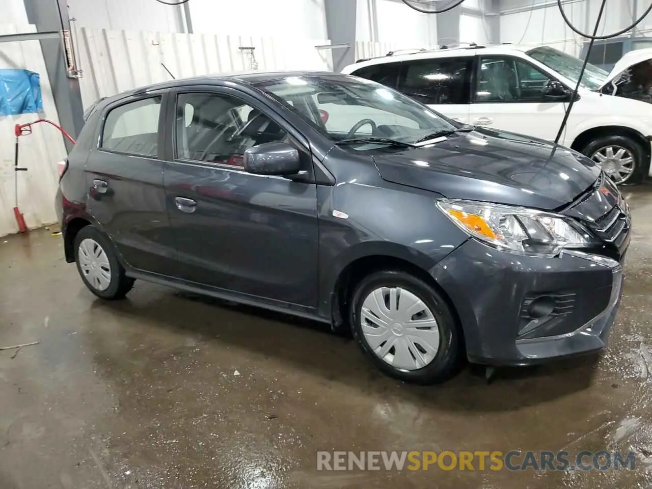 4 fotografías del automóvil dañado ML32AUHJ3RH003440 MITSUBISHI MIRAGE 2024