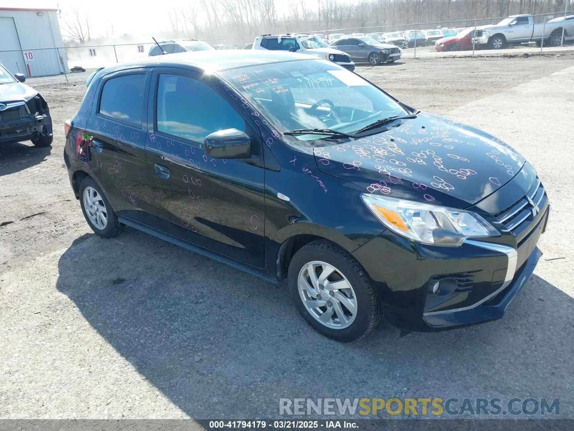 1 fotografías del automóvil dañado ML32AUHJ3RH005771 MITSUBISHI MIRAGE 2024