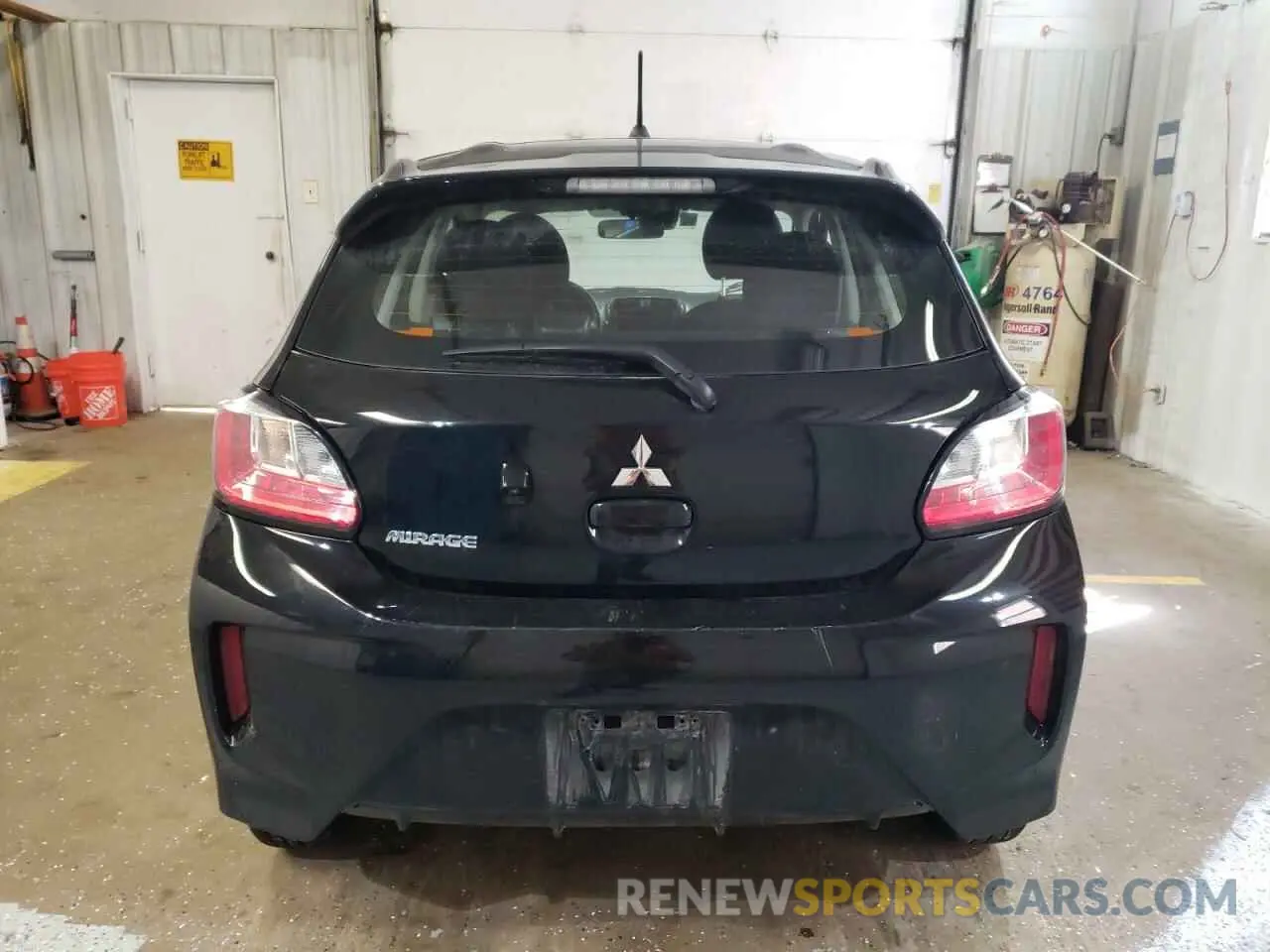 6 fotografías del automóvil dañado ML32AUHJ3RH005947 MITSUBISHI MIRAGE 2024
