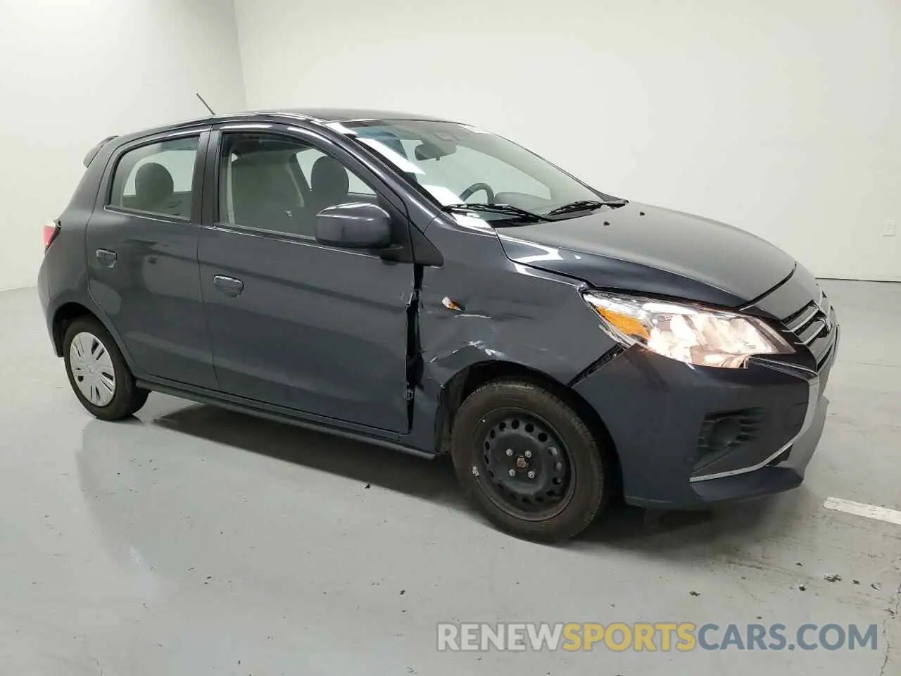 4 fotografías del automóvil dañado ML32AUHJ3RH007360 MITSUBISHI MIRAGE 2024