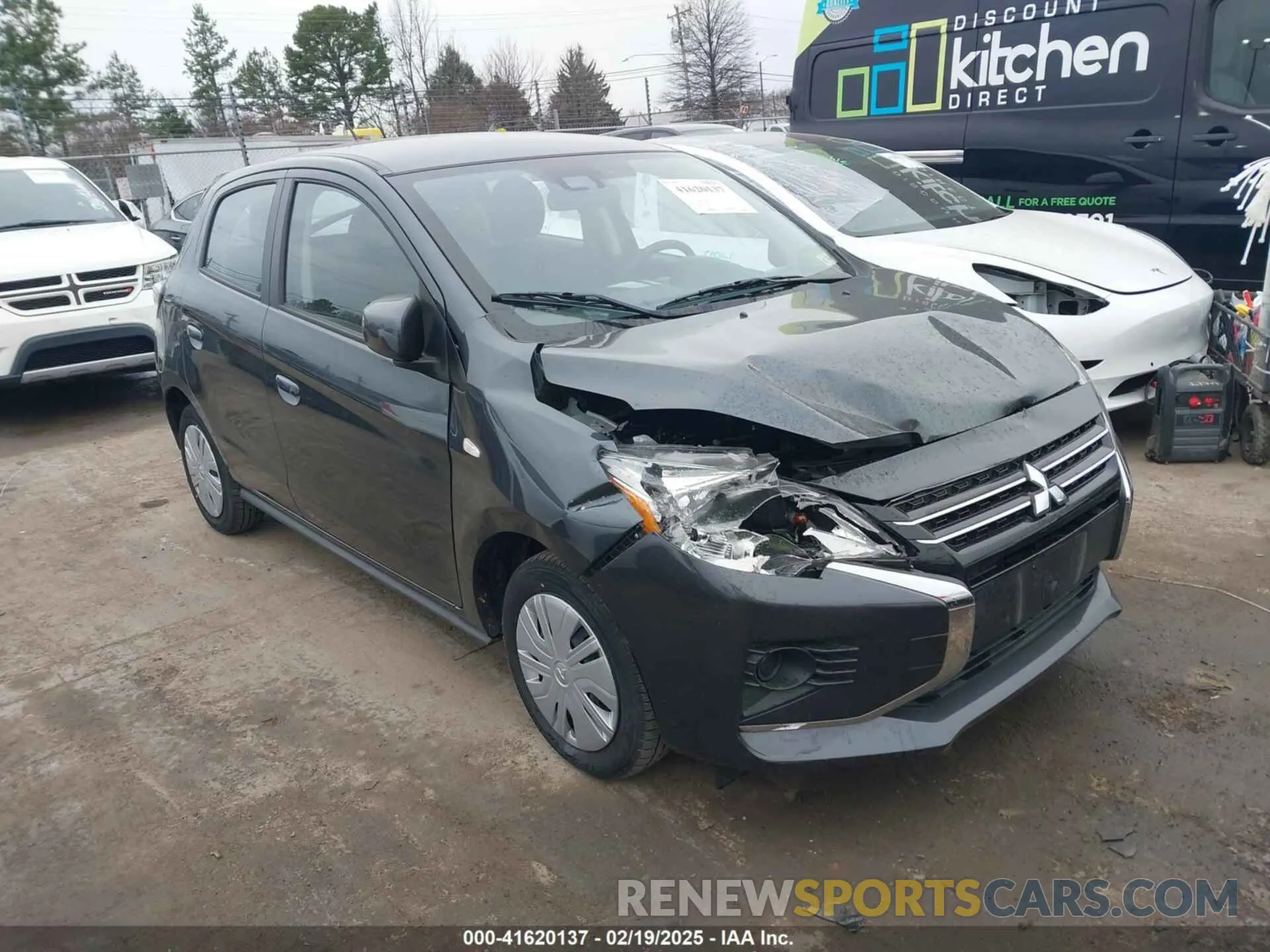 1 fotografías del automóvil dañado ML32AUHJ3RH008069 MITSUBISHI MIRAGE 2024