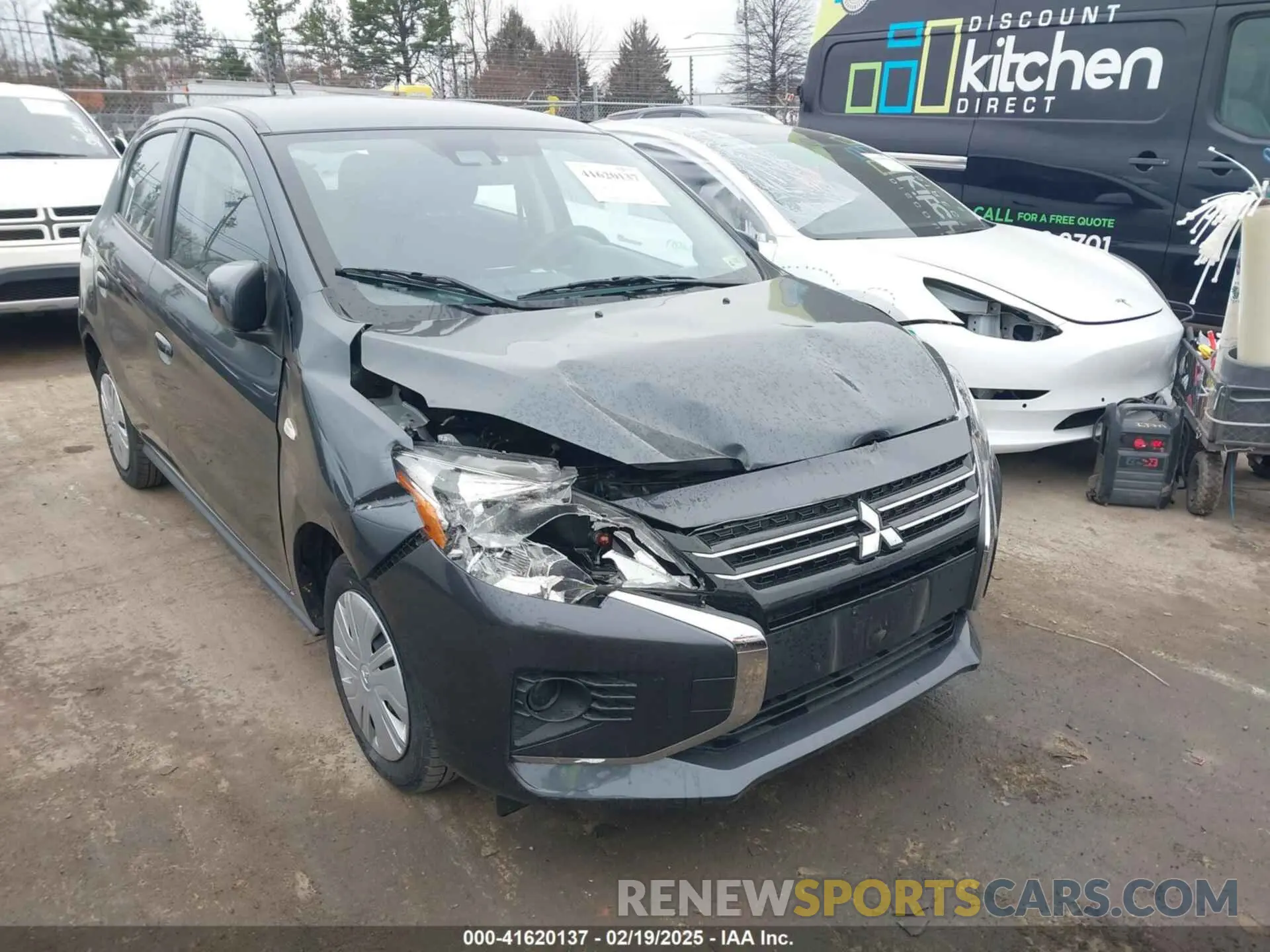 6 fotografías del automóvil dañado ML32AUHJ3RH008069 MITSUBISHI MIRAGE 2024