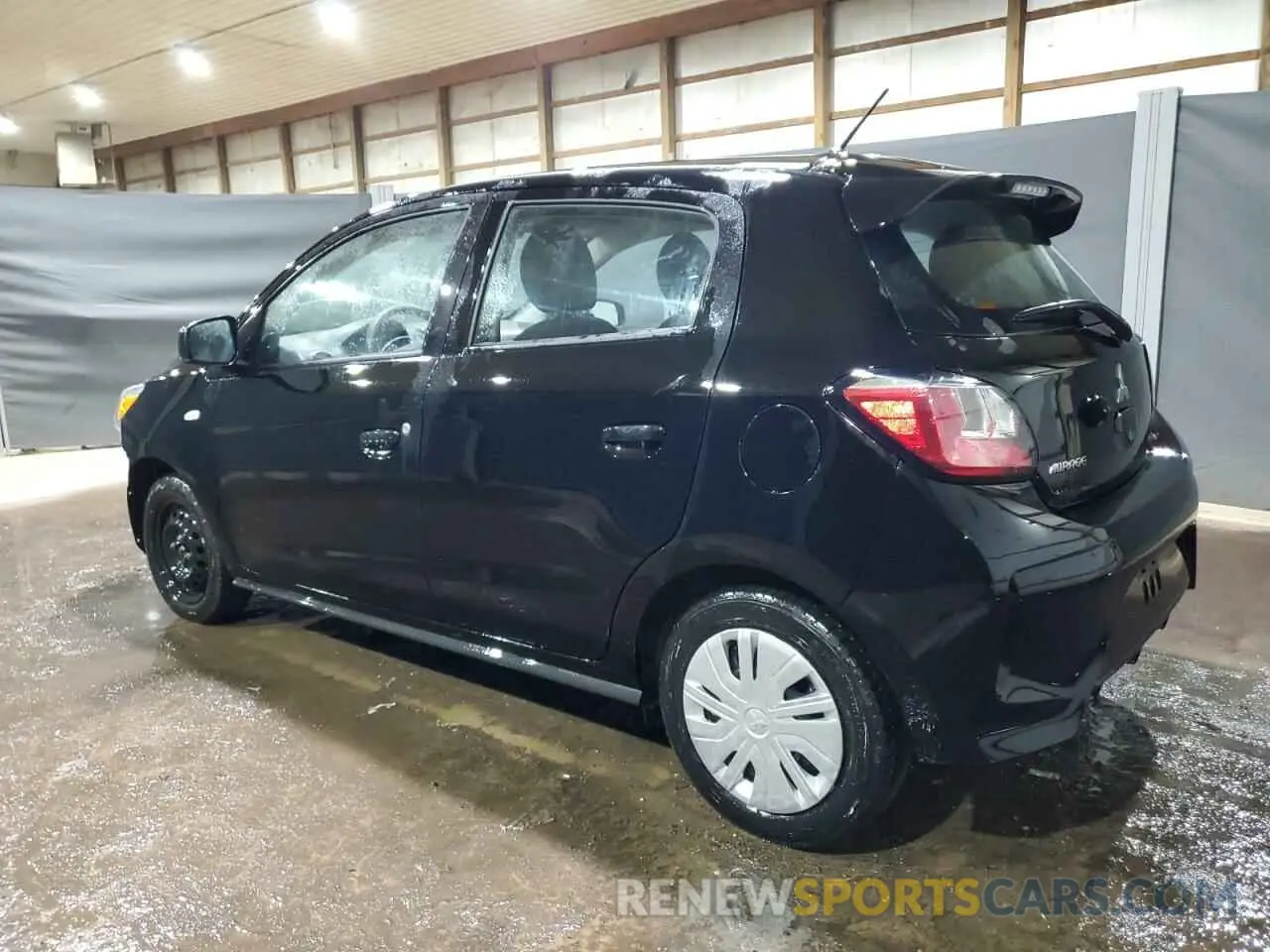 2 fotografías del automóvil dañado ML32AUHJ3RH011232 MITSUBISHI MIRAGE 2024