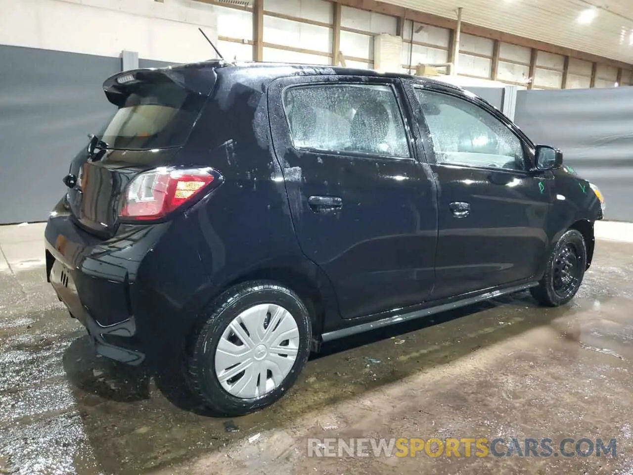 3 fotografías del automóvil dañado ML32AUHJ3RH011232 MITSUBISHI MIRAGE 2024