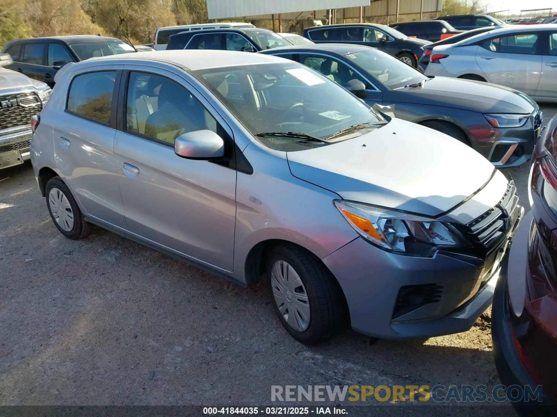 1 fotografías del automóvil dañado ML32AUHJ3RH012283 MITSUBISHI MIRAGE 2024