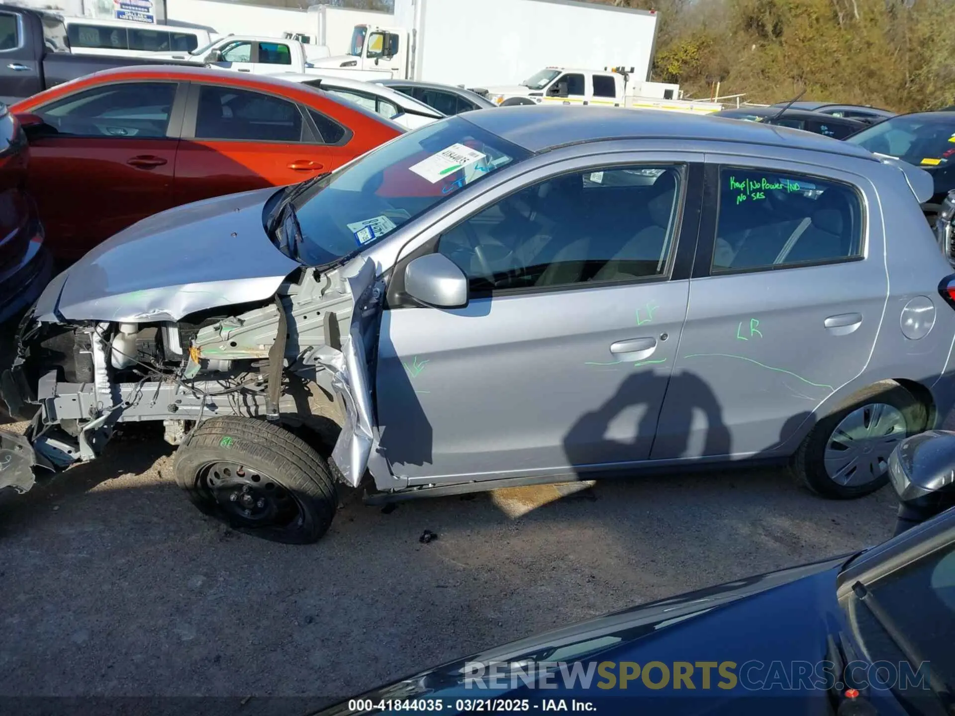15 fotografías del automóvil dañado ML32AUHJ3RH012283 MITSUBISHI MIRAGE 2024
