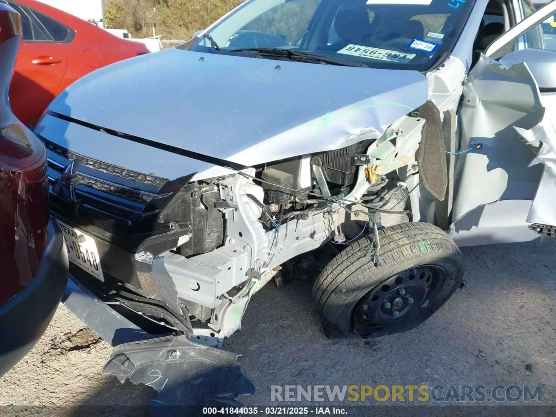 6 fotografías del automóvil dañado ML32AUHJ3RH012283 MITSUBISHI MIRAGE 2024