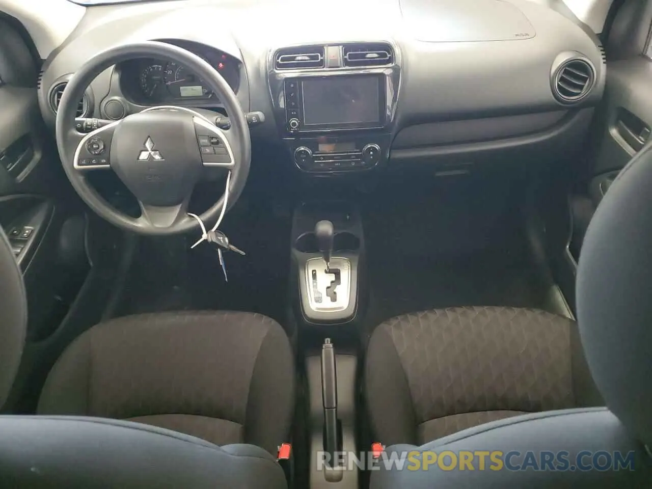 8 fotografías del automóvil dañado ML32AUHJ3RH013224 MITSUBISHI MIRAGE 2024