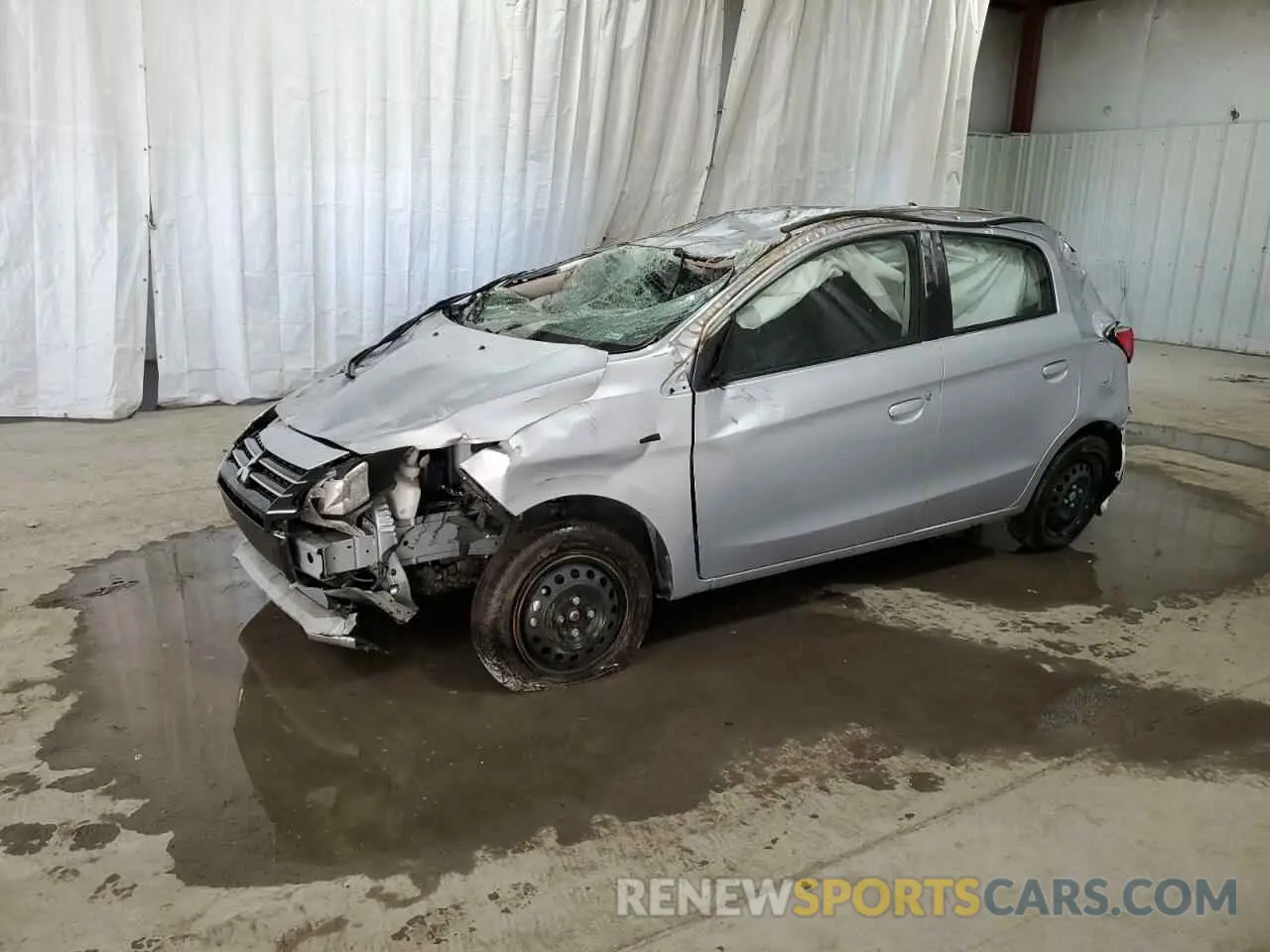 1 fotografías del automóvil dañado ML32AUHJ3RH016530 MITSUBISHI MIRAGE 2024