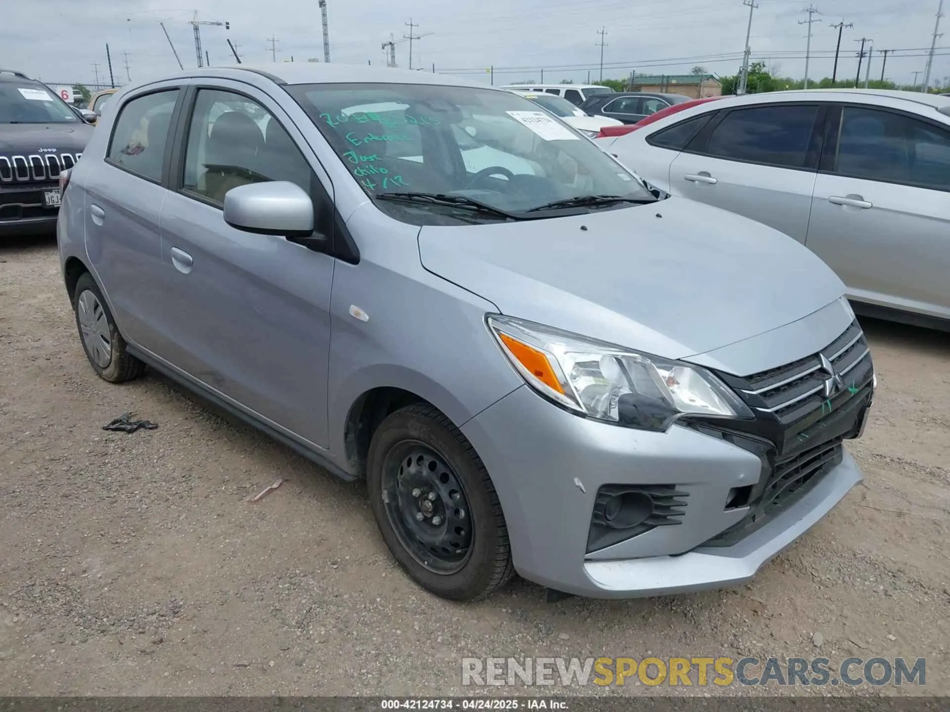 1 fotografías del automóvil dañado ML32AUHJ3RH020786 MITSUBISHI MIRAGE 2024