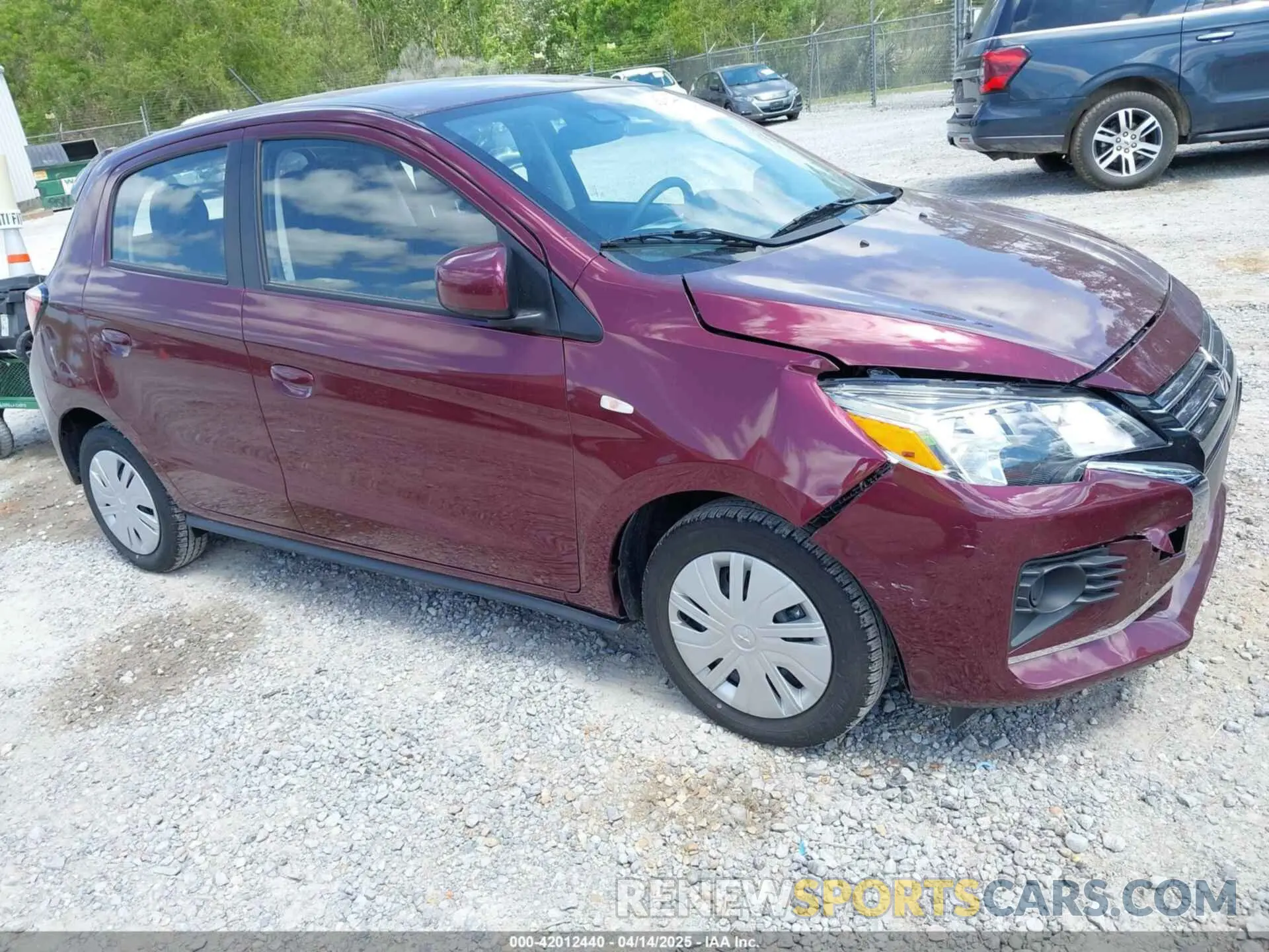 1 fotografías del automóvil dañado ML32AUHJ3RH028872 MITSUBISHI MIRAGE 2024