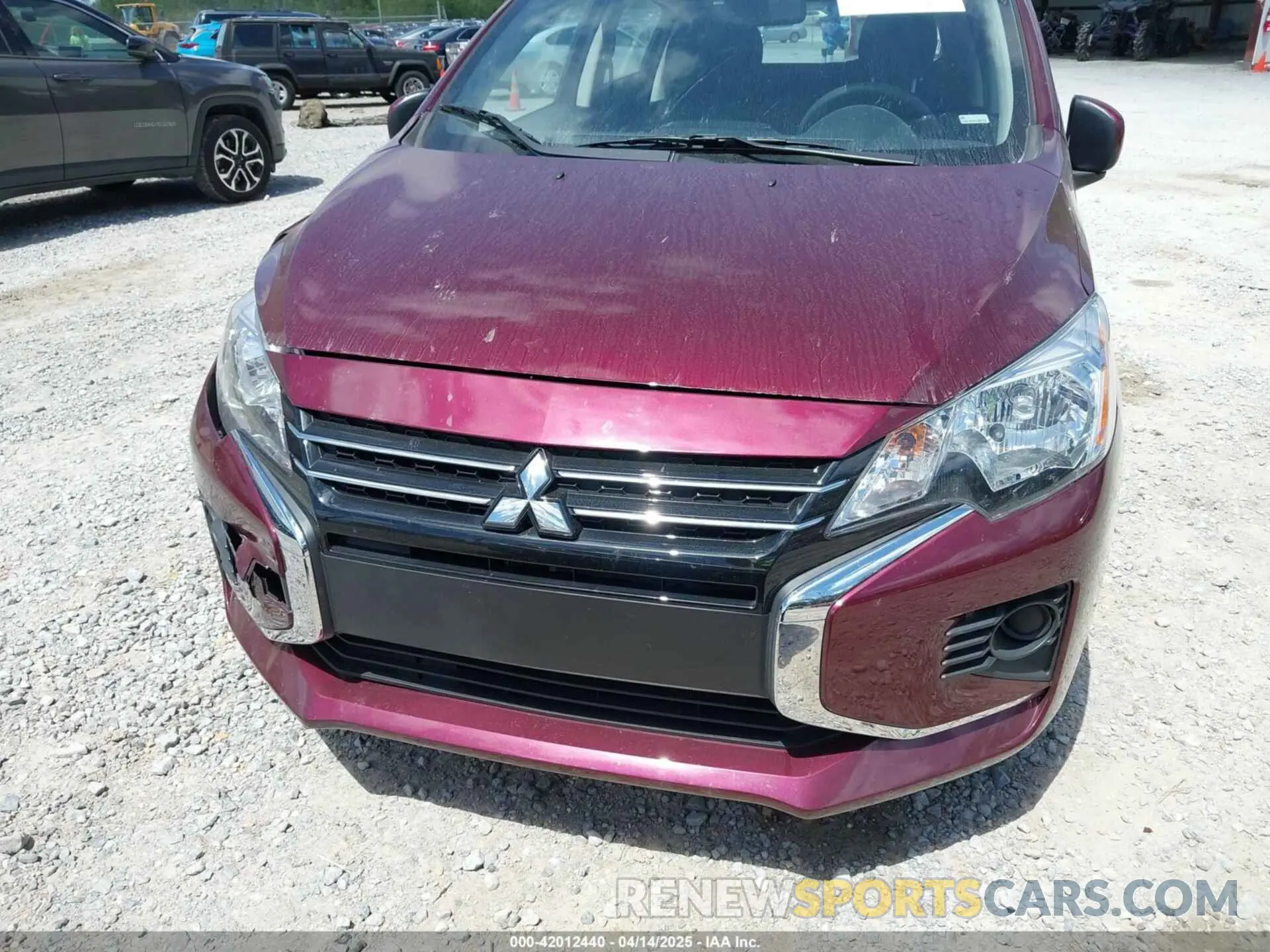 12 fotografías del automóvil dañado ML32AUHJ3RH028872 MITSUBISHI MIRAGE 2024