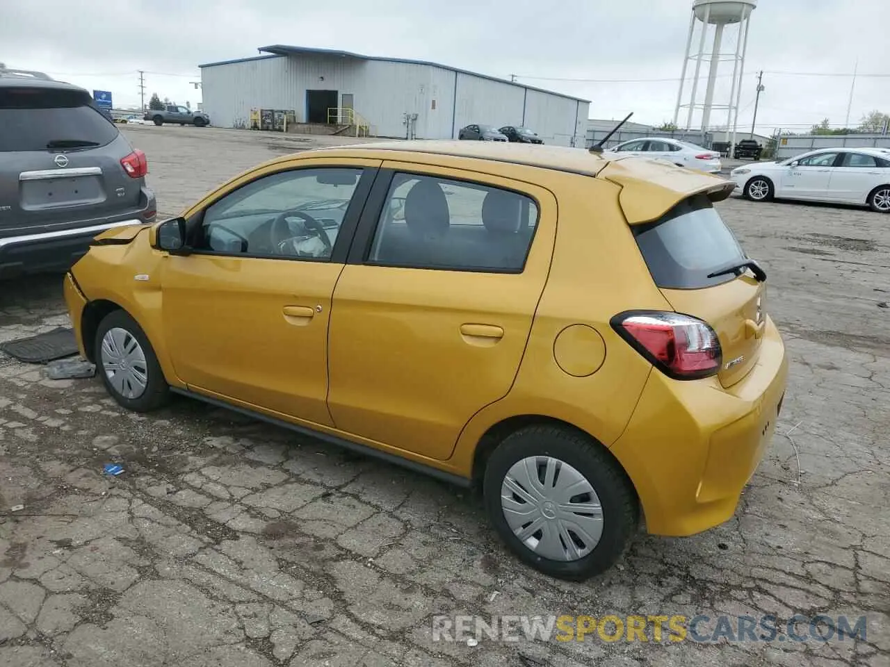 2 fotografías del automóvil dañado ML32AUHJ3RH029889 MITSUBISHI MIRAGE 2024