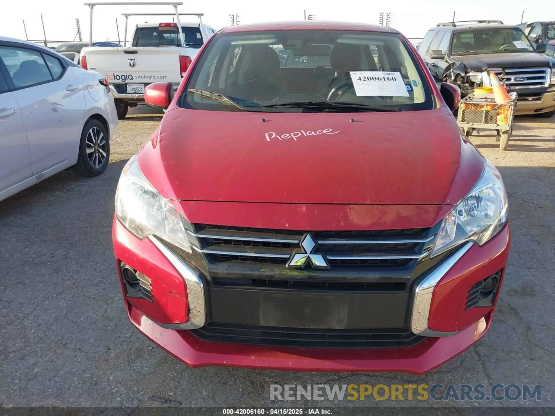 13 fotografías del automóvil dañado ML32AUHJ3RH030654 MITSUBISHI MIRAGE 2024