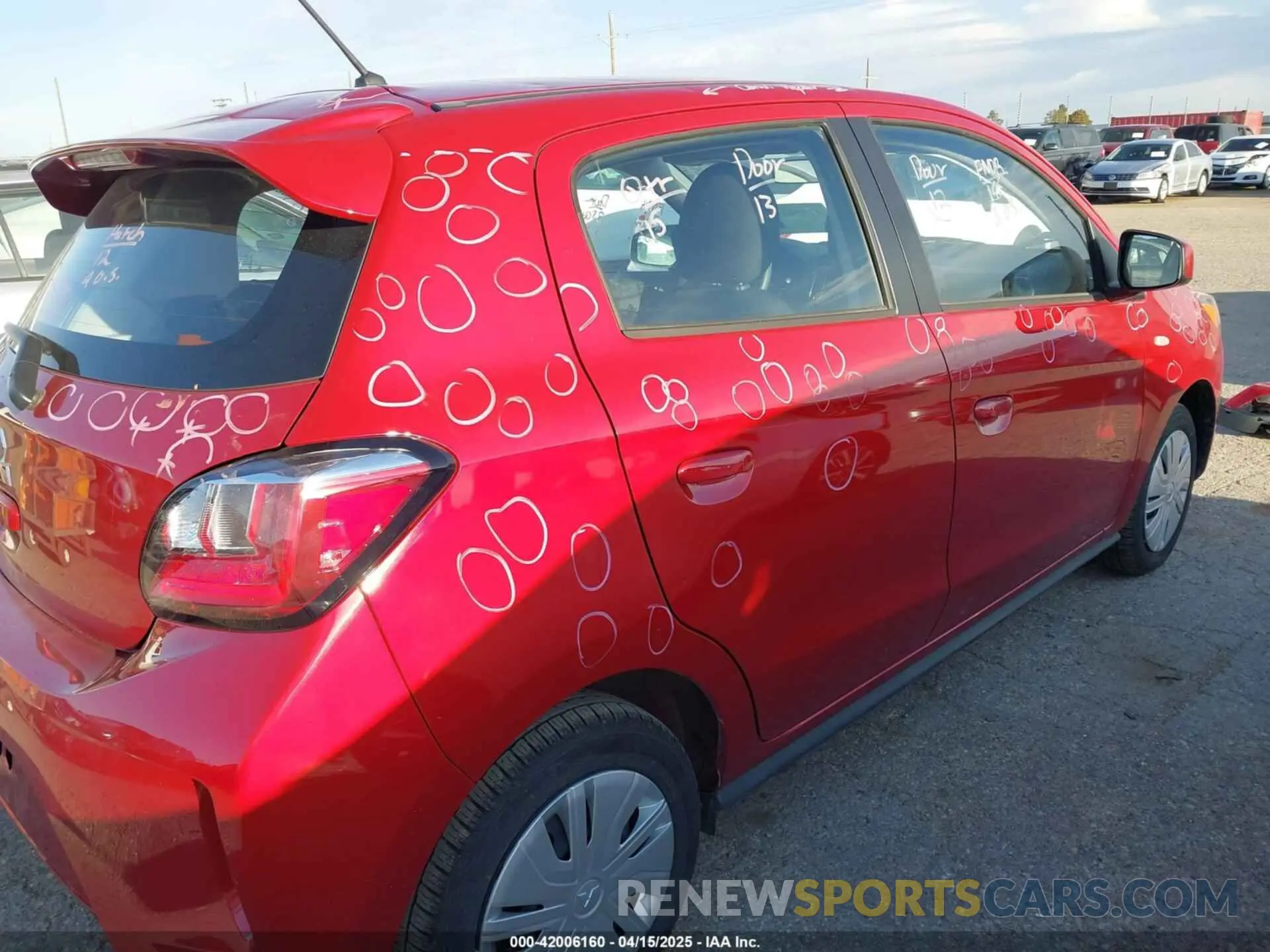 18 fotografías del automóvil dañado ML32AUHJ3RH030654 MITSUBISHI MIRAGE 2024