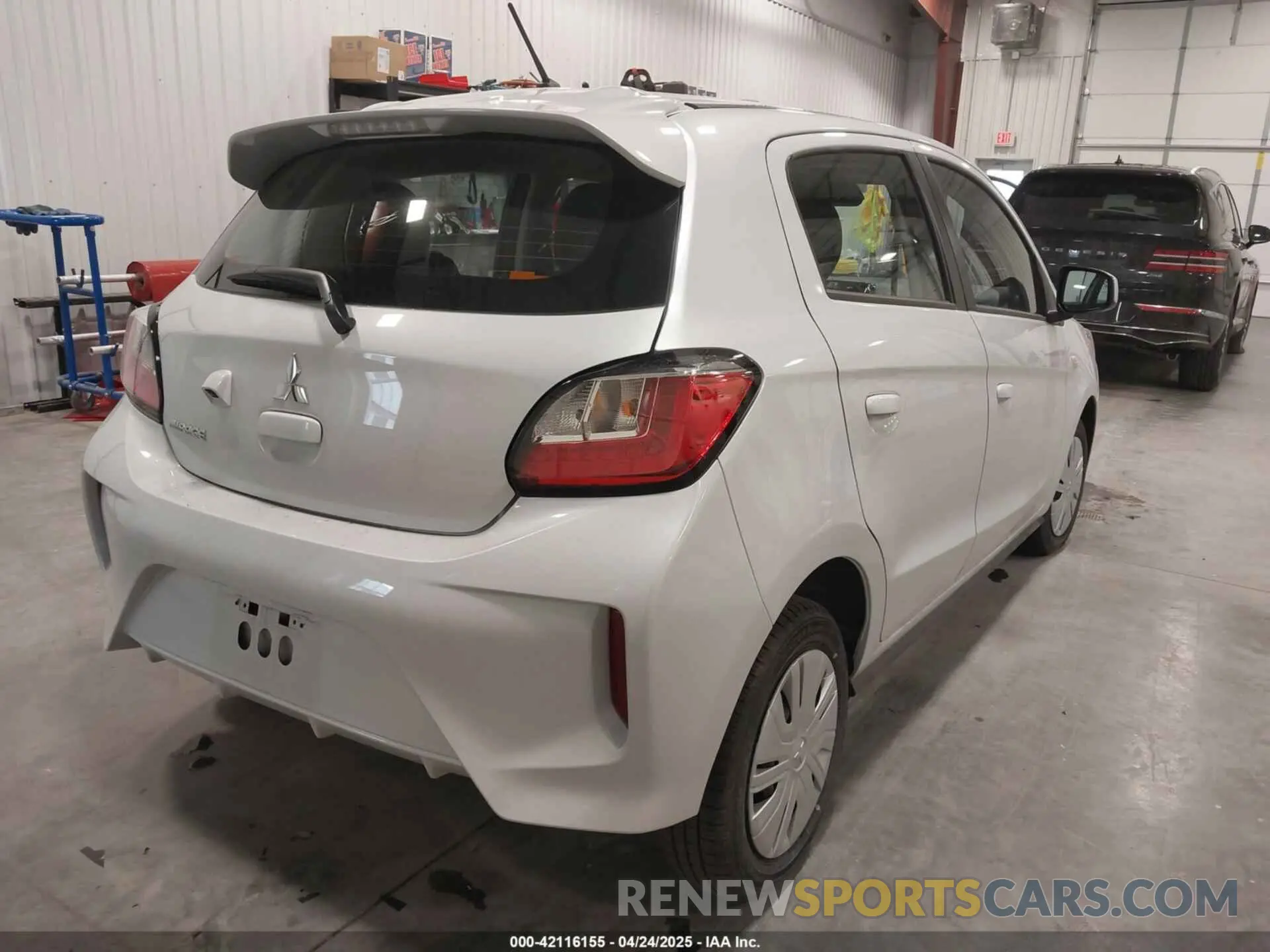 4 fotografías del automóvil dañado ML32AUHJ3RH031710 MITSUBISHI MIRAGE 2024