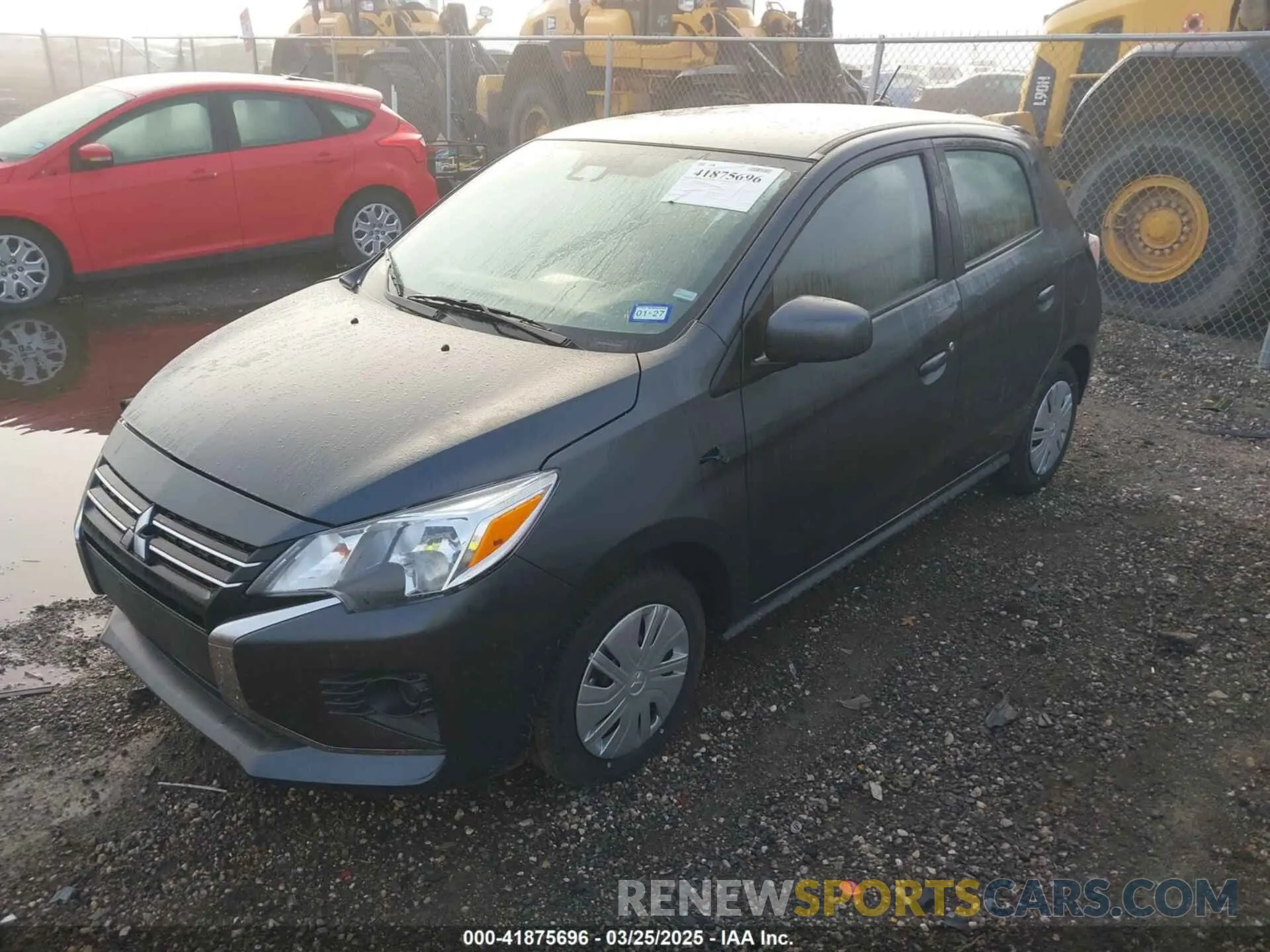 2 fotografías del automóvil dañado ML32AUHJ3RH032257 MITSUBISHI MIRAGE 2024