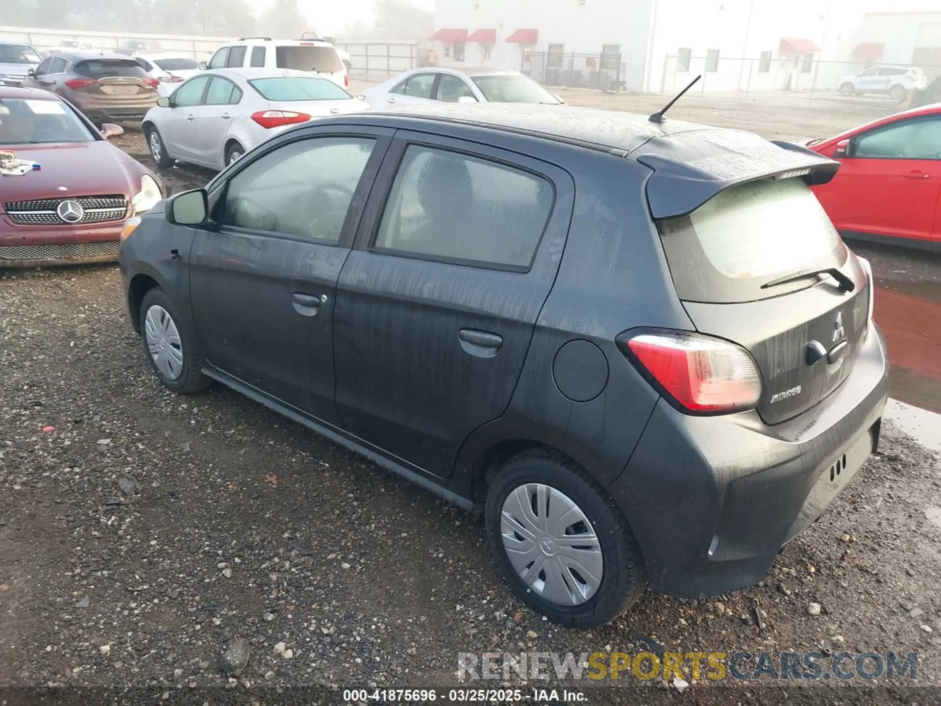 3 fotografías del automóvil dañado ML32AUHJ3RH032257 MITSUBISHI MIRAGE 2024