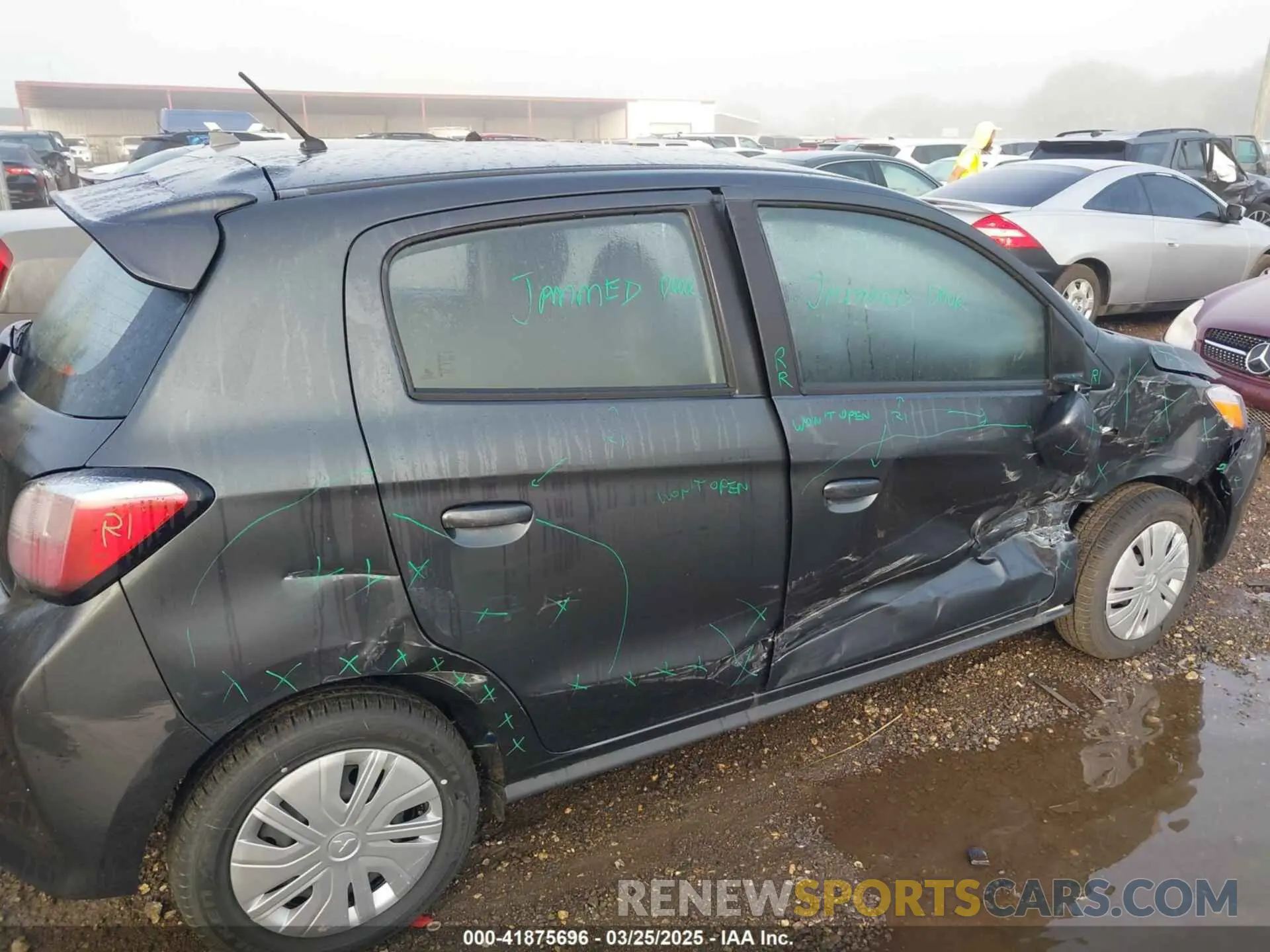 6 fotografías del automóvil dañado ML32AUHJ3RH032257 MITSUBISHI MIRAGE 2024
