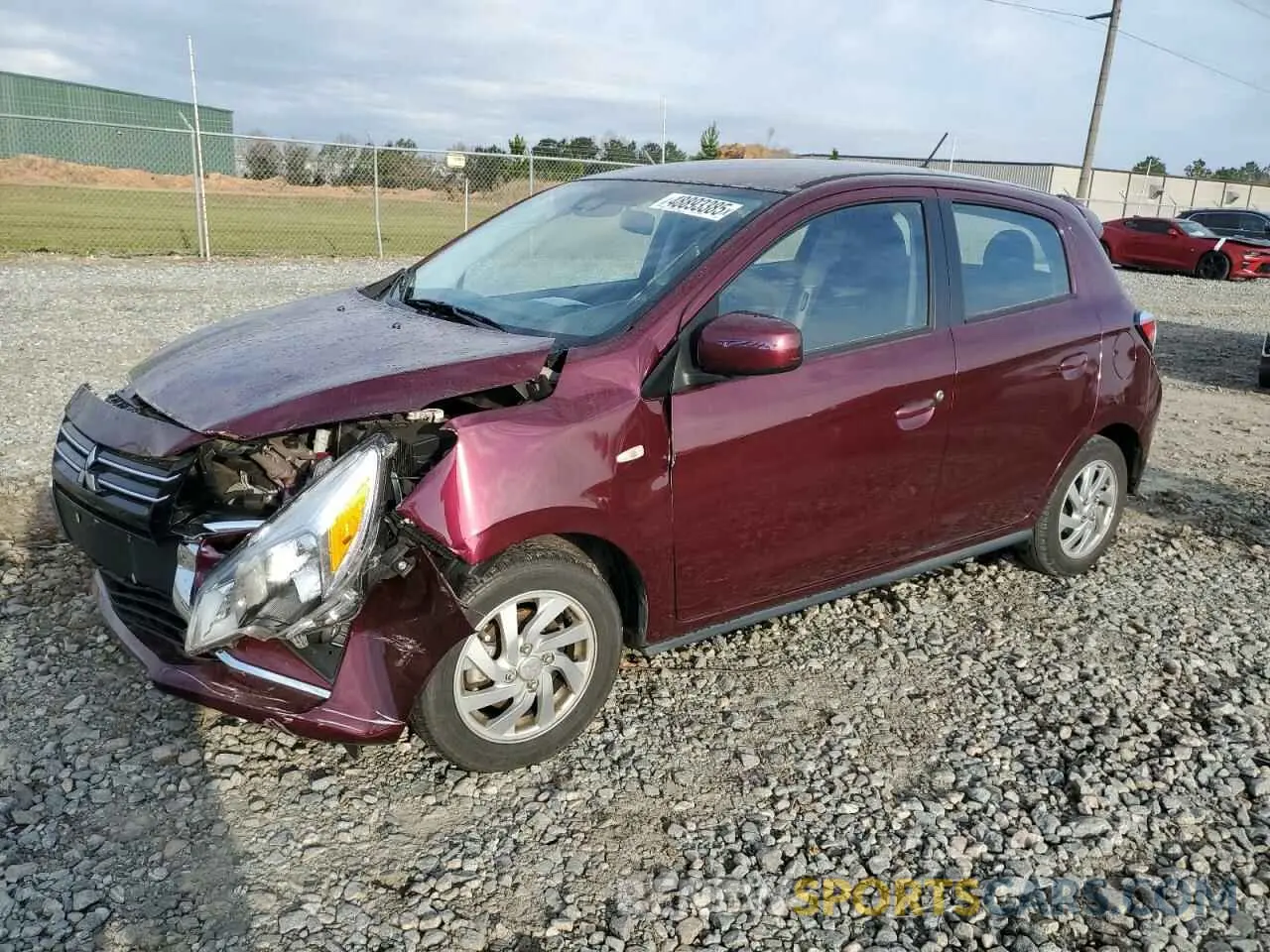 1 fotografías del automóvil dañado ML32AUHJ4RH004516 MITSUBISHI MIRAGE 2024