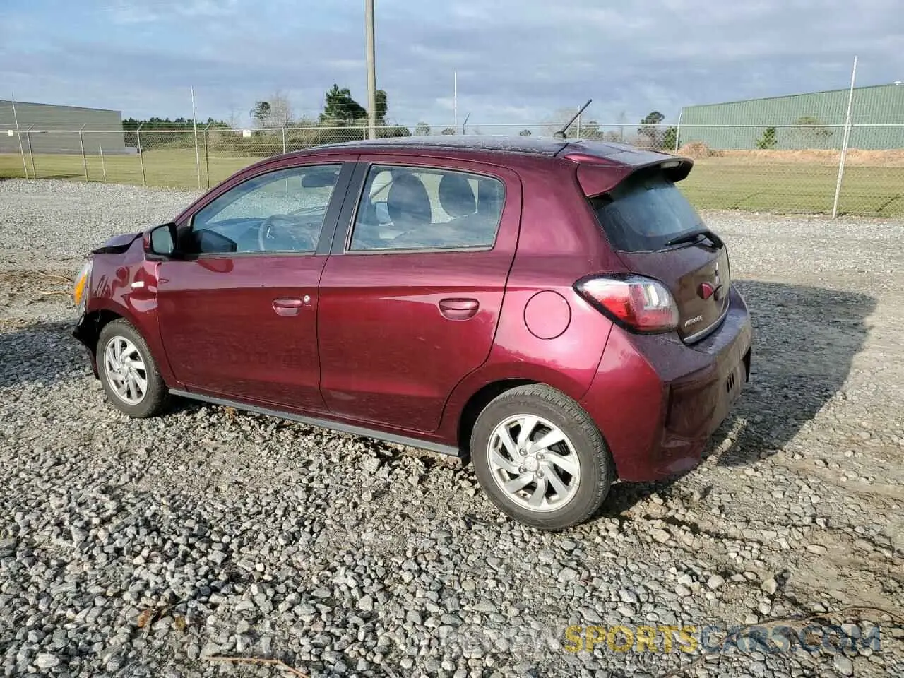 2 fotografías del automóvil dañado ML32AUHJ4RH004516 MITSUBISHI MIRAGE 2024