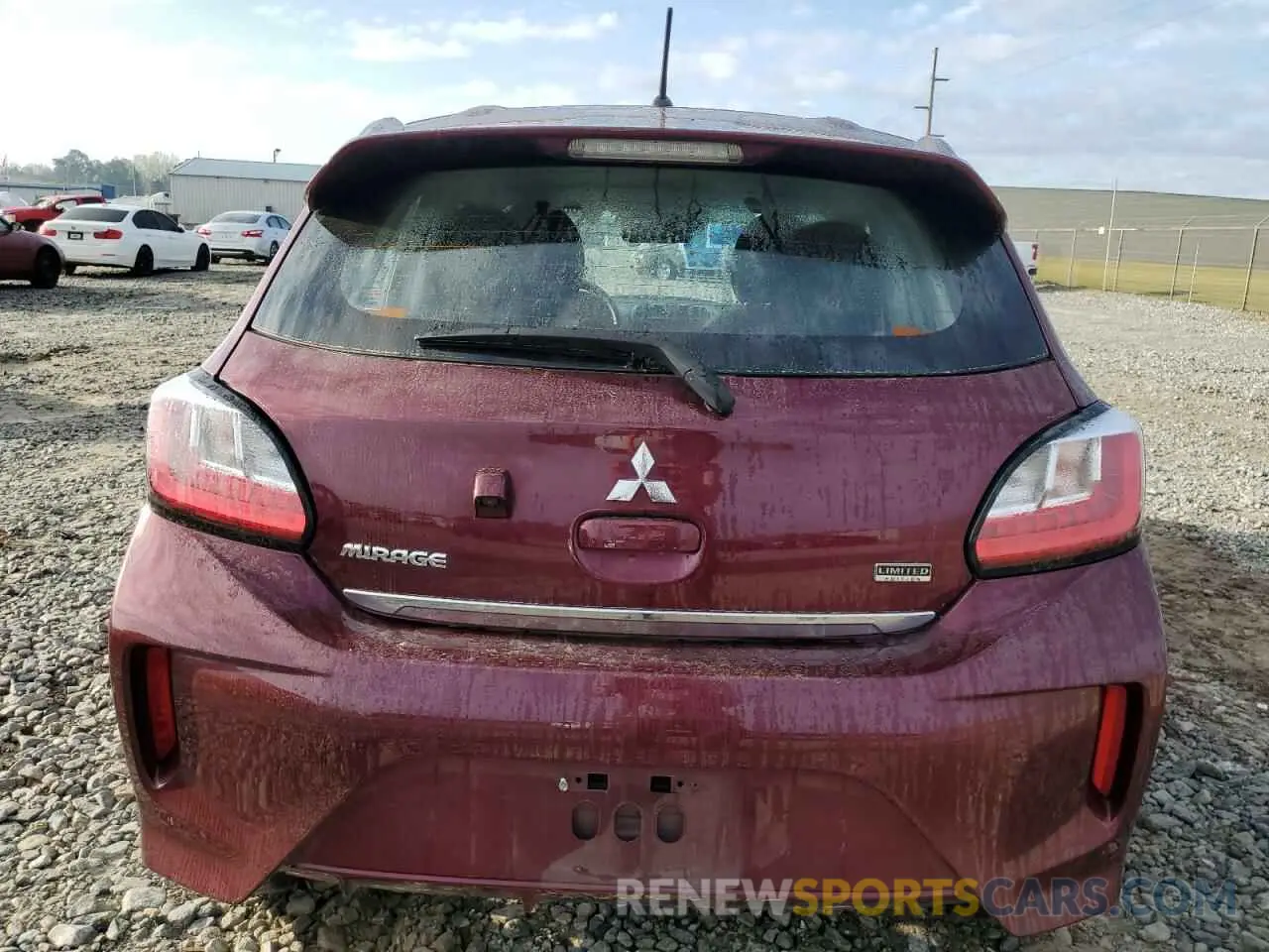 6 fotografías del automóvil dañado ML32AUHJ4RH004516 MITSUBISHI MIRAGE 2024
