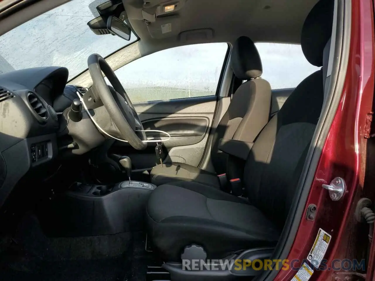 7 fotografías del automóvil dañado ML32AUHJ4RH004516 MITSUBISHI MIRAGE 2024