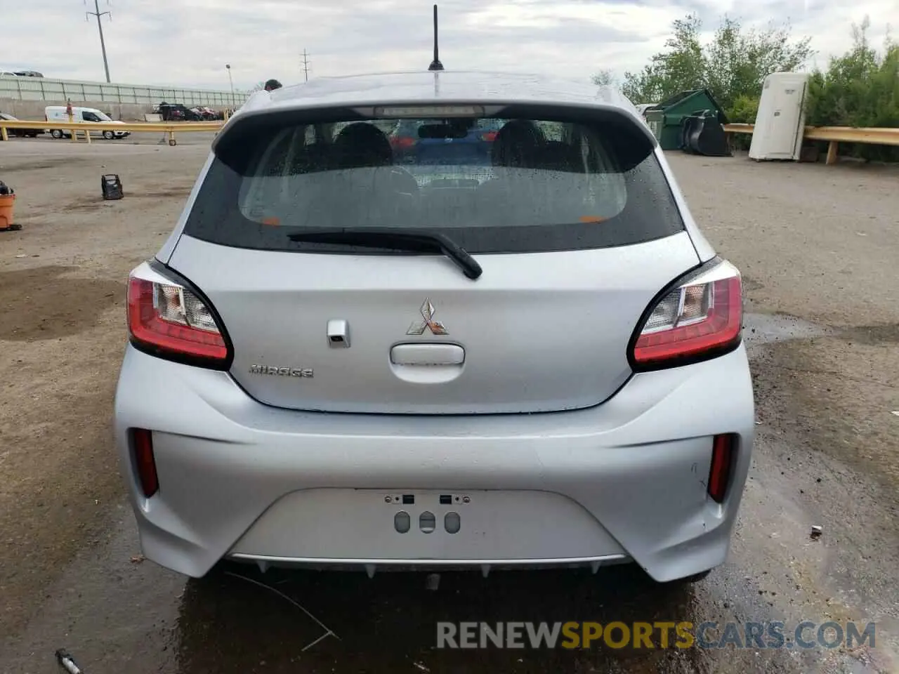 6 fotografías del automóvil dañado ML32AUHJ4RH012583 MITSUBISHI MIRAGE 2024