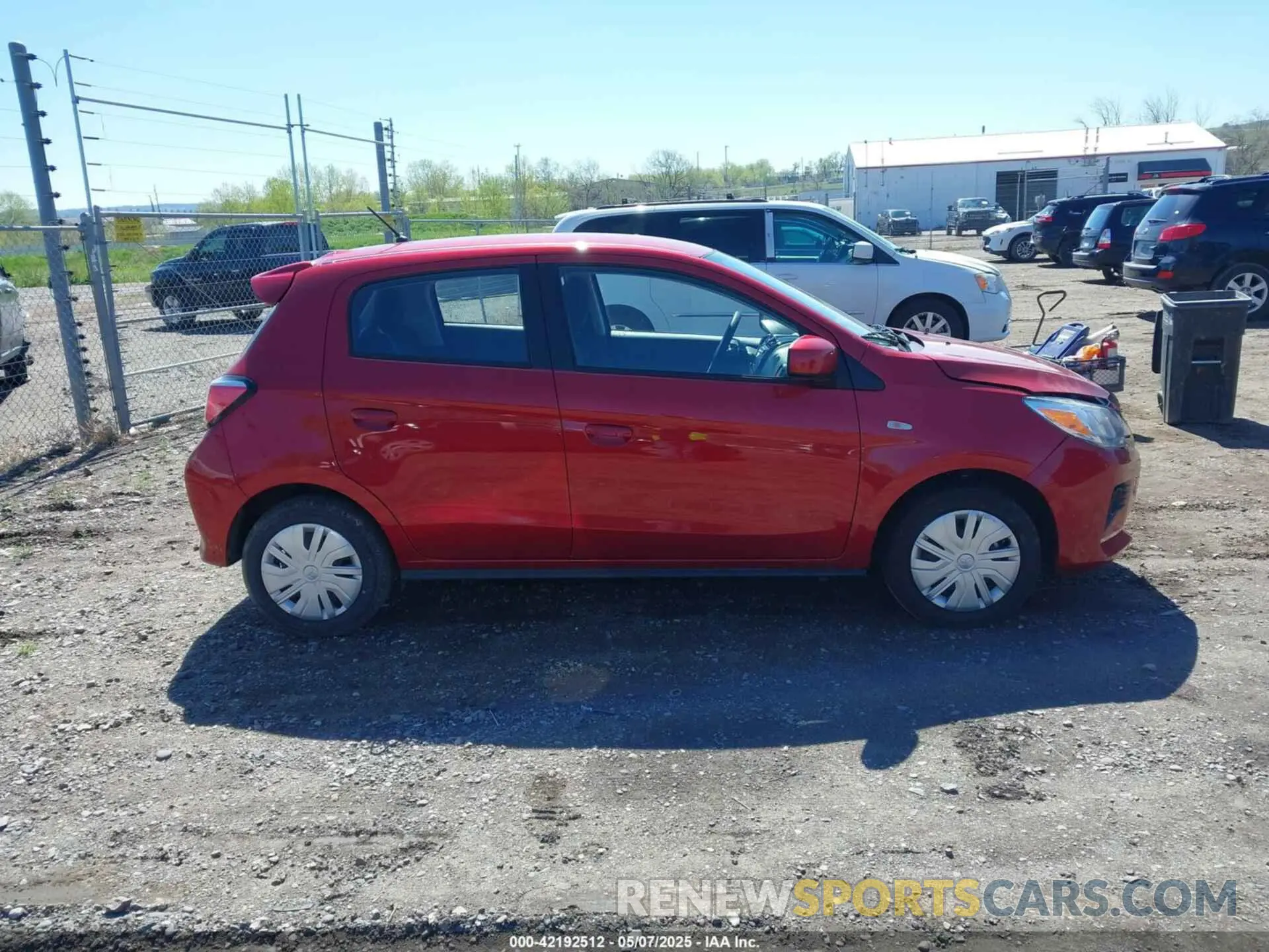 13 fotografías del automóvil dañado ML32AUHJ4RH012728 MITSUBISHI MIRAGE 2024