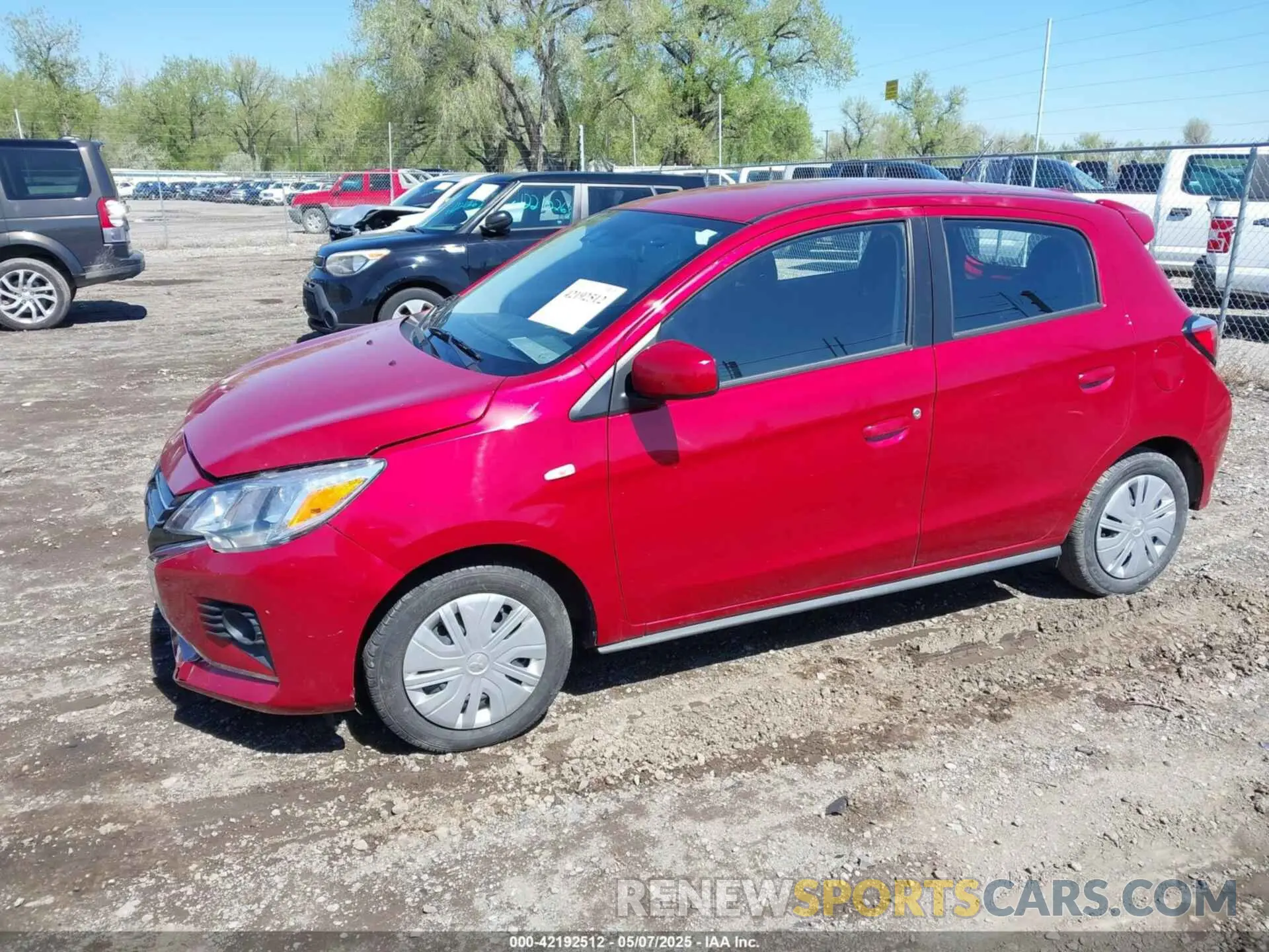 2 fotografías del automóvil dañado ML32AUHJ4RH012728 MITSUBISHI MIRAGE 2024