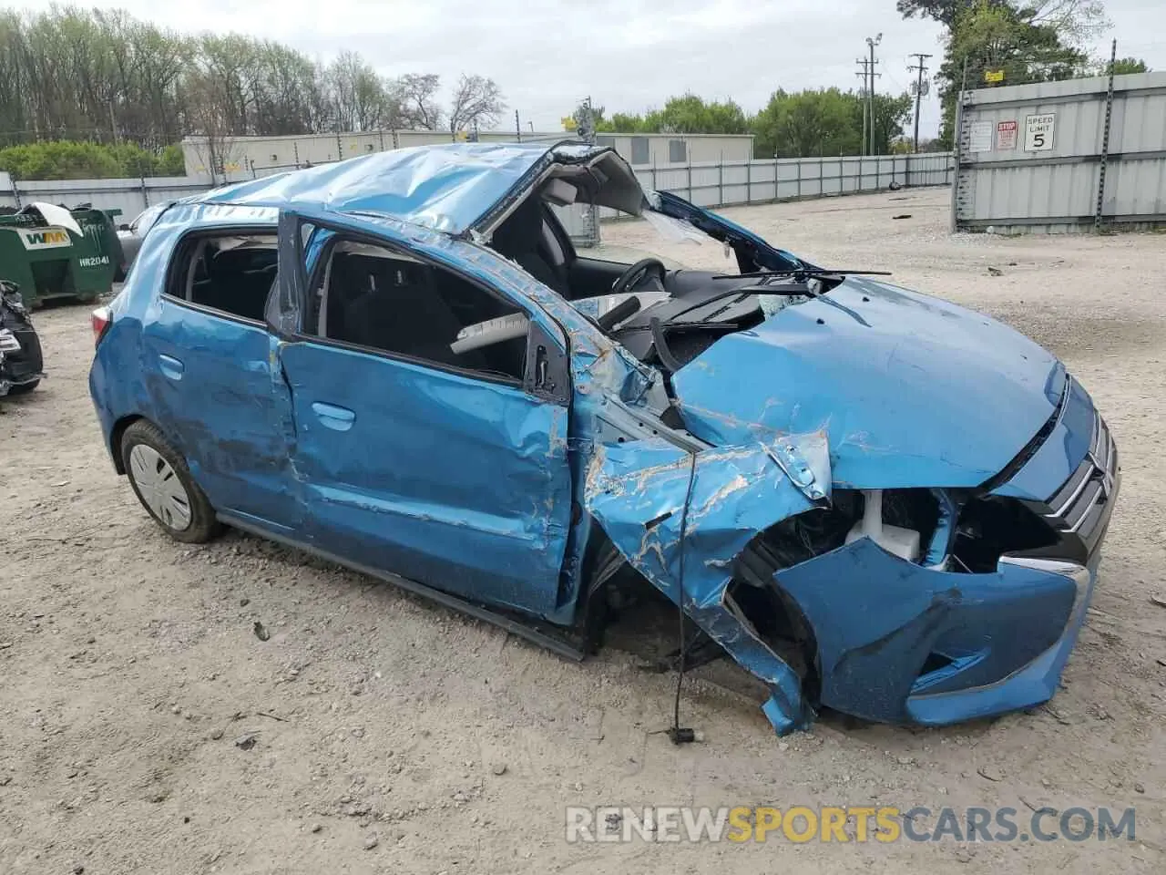 4 fotografías del automóvil dañado ML32AUHJ4RH017671 MITSUBISHI MIRAGE 2024