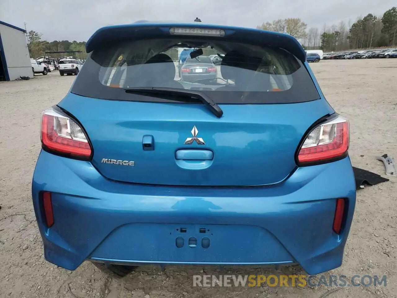 6 fotografías del automóvil dañado ML32AUHJ4RH017671 MITSUBISHI MIRAGE 2024