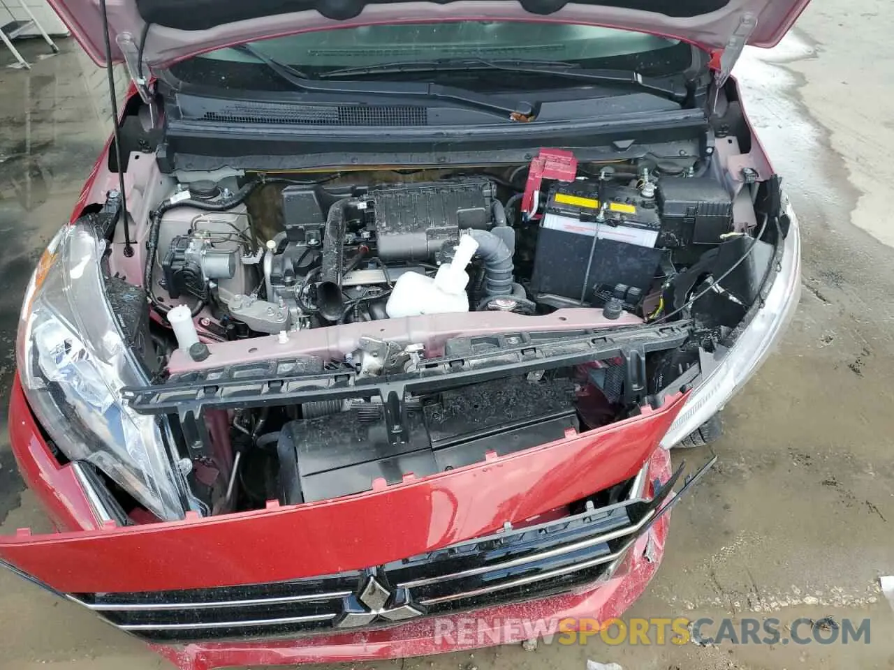 11 fotografías del automóvil dañado ML32AUHJ4RH020716 MITSUBISHI MIRAGE 2024