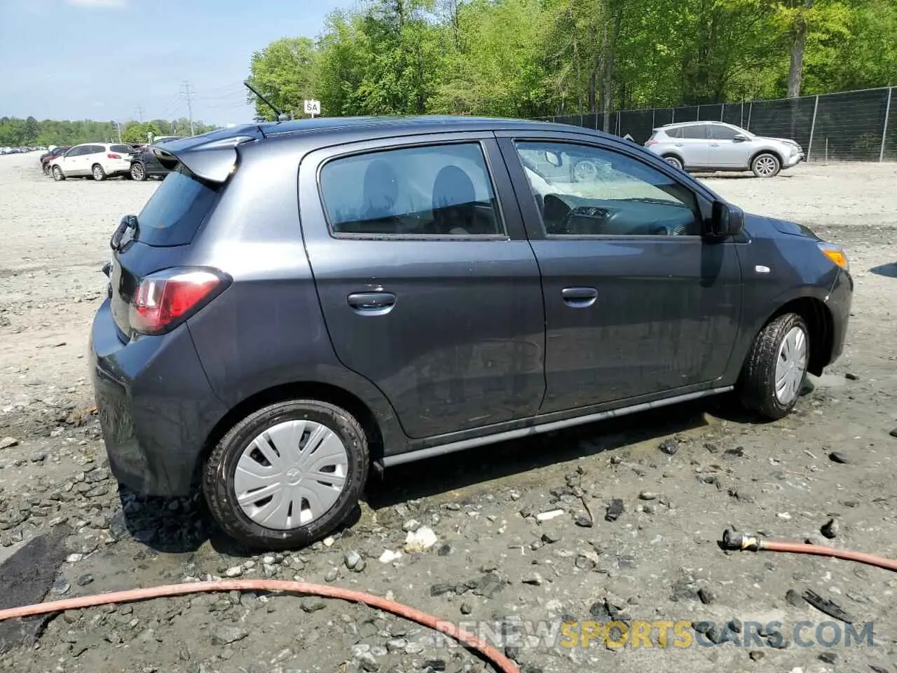 3 fotografías del automóvil dañado ML32AUHJ4RH024491 MITSUBISHI MIRAGE 2024