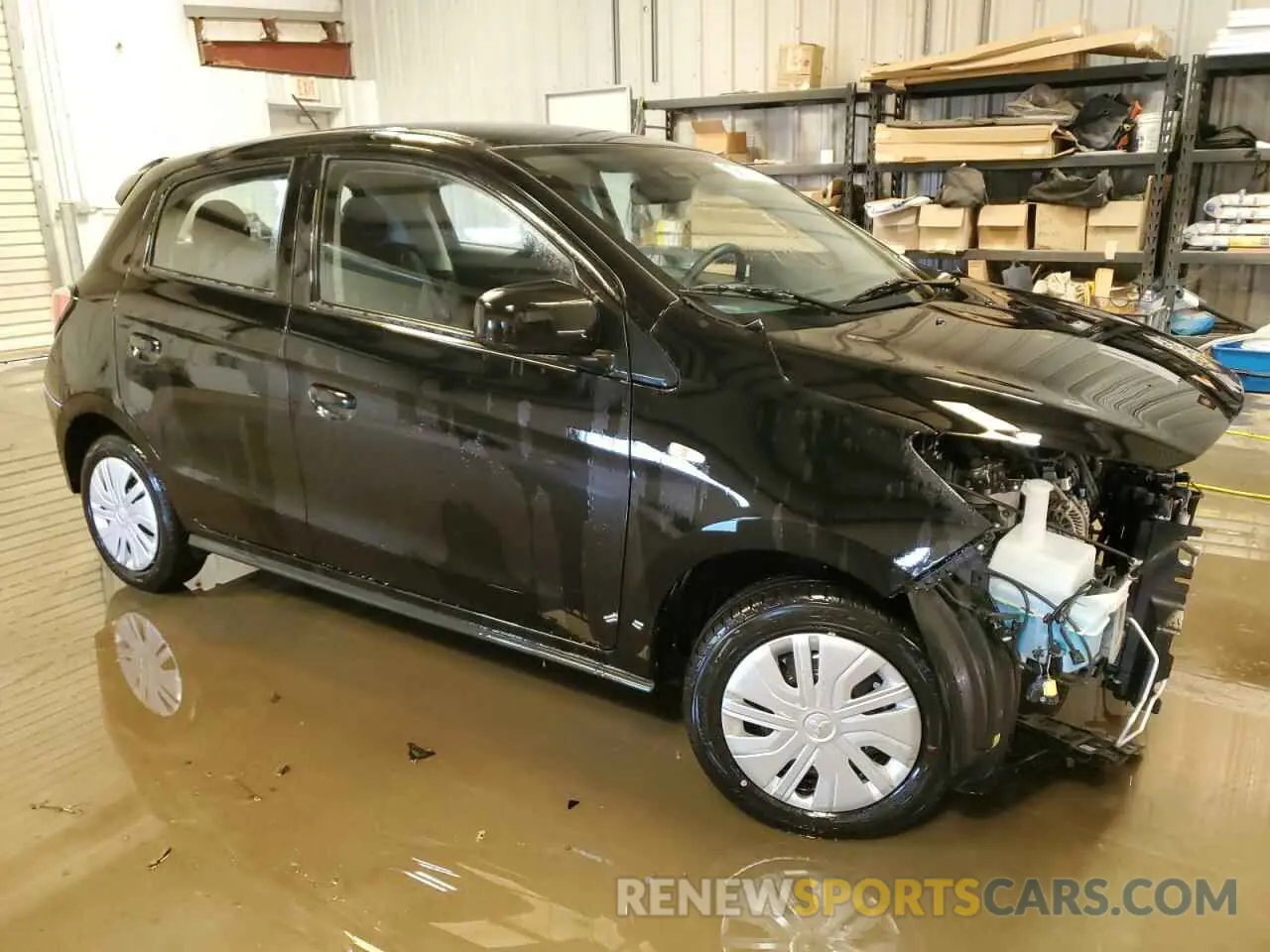 4 fotografías del automóvil dañado ML32AUHJ4RH025513 MITSUBISHI MIRAGE 2024