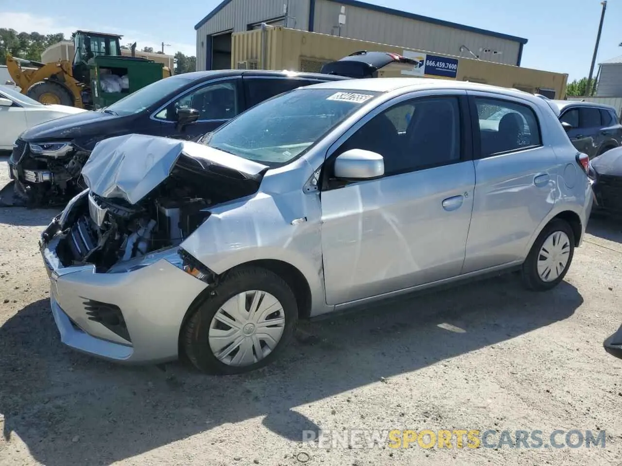 1 fotografías del automóvil dañado ML32AUHJ4RH027875 MITSUBISHI MIRAGE 2024