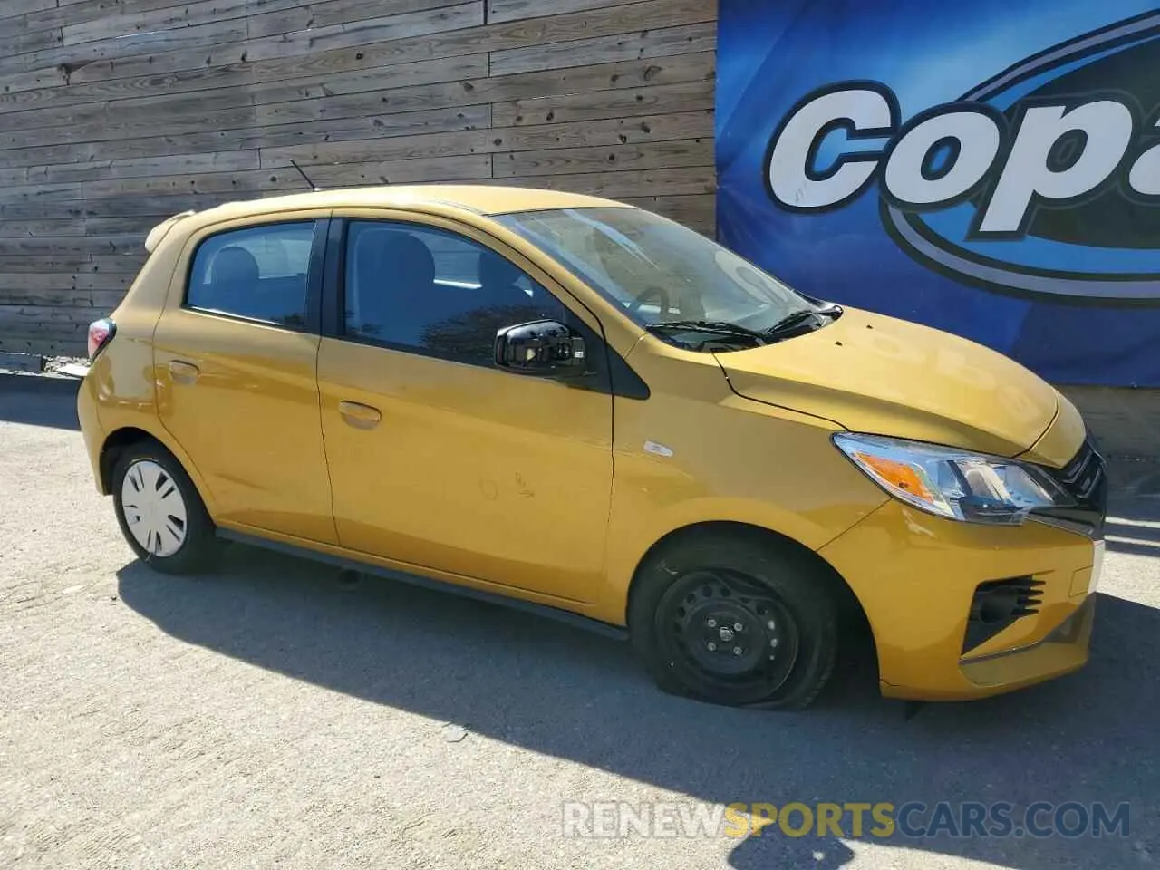 4 fotografías del automóvil dañado ML32AUHJ4RH030047 MITSUBISHI MIRAGE 2024