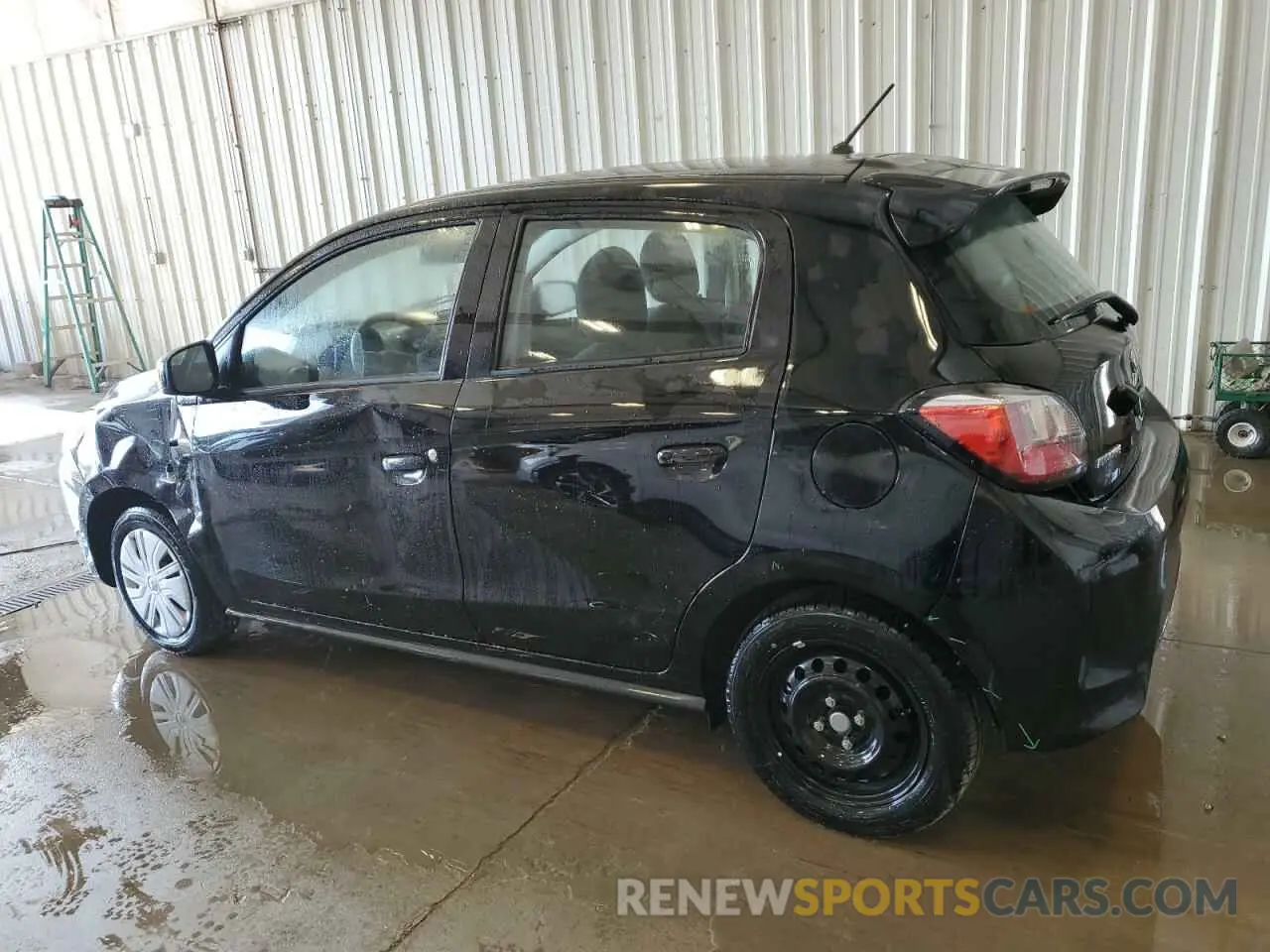 2 fotografías del automóvil dañado ML32AUHJ4RH032641 MITSUBISHI MIRAGE 2024
