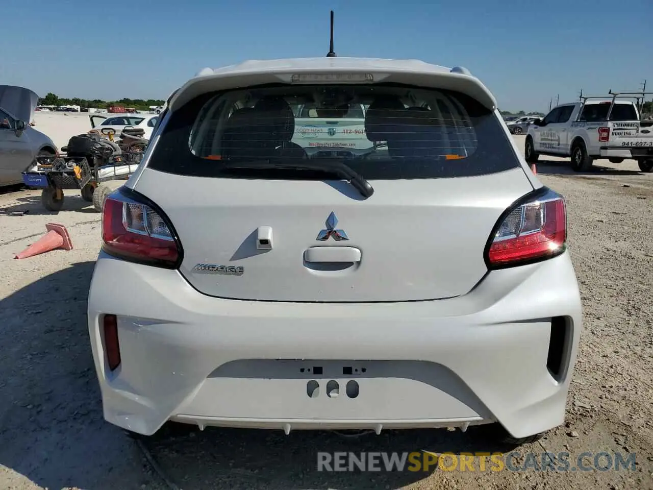 6 fotografías del automóvil dañado ML32AUHJ4RH035099 MITSUBISHI MIRAGE 2024