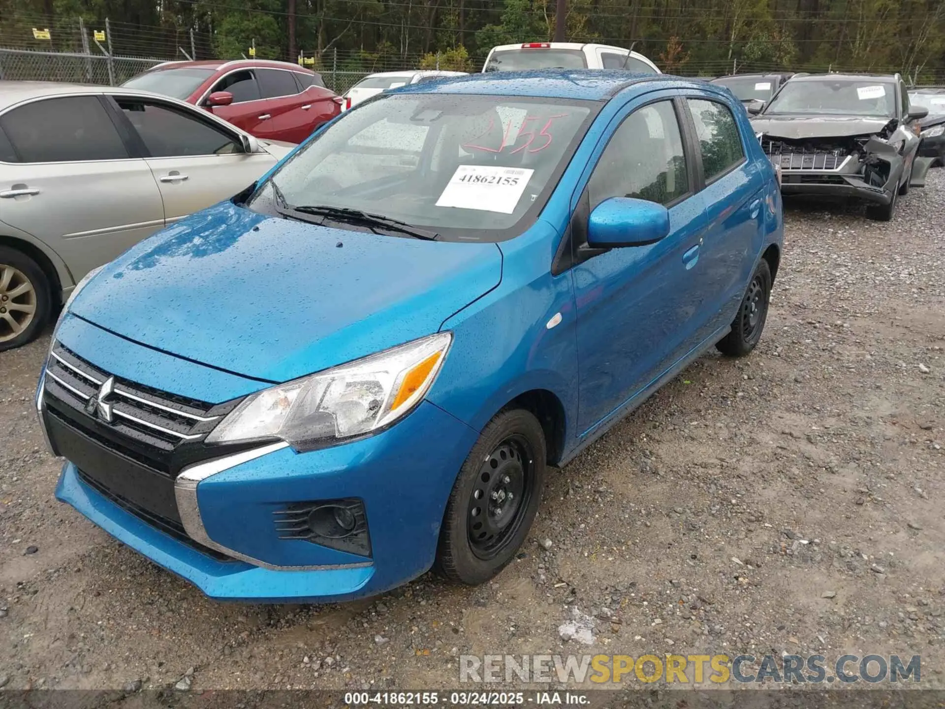 2 fotografías del automóvil dañado ML32AUHJ4RH036544 MITSUBISHI MIRAGE 2024