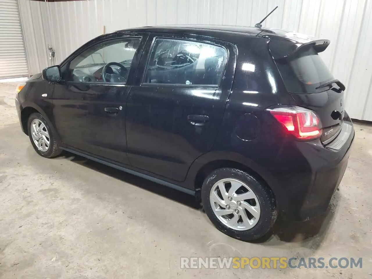 2 fotografías del automóvil dañado ML32AUHJ5RH004167 MITSUBISHI MIRAGE 2024