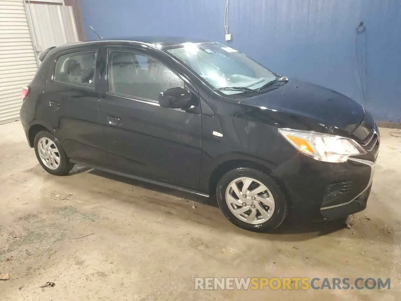 4 fotografías del automóvil dañado ML32AUHJ5RH004167 MITSUBISHI MIRAGE 2024