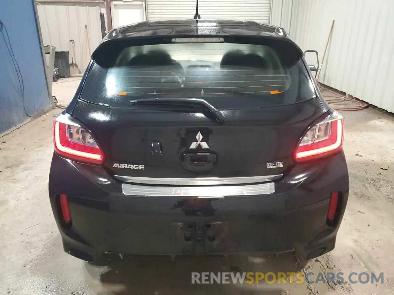 6 fotografías del automóvil dañado ML32AUHJ5RH004167 MITSUBISHI MIRAGE 2024