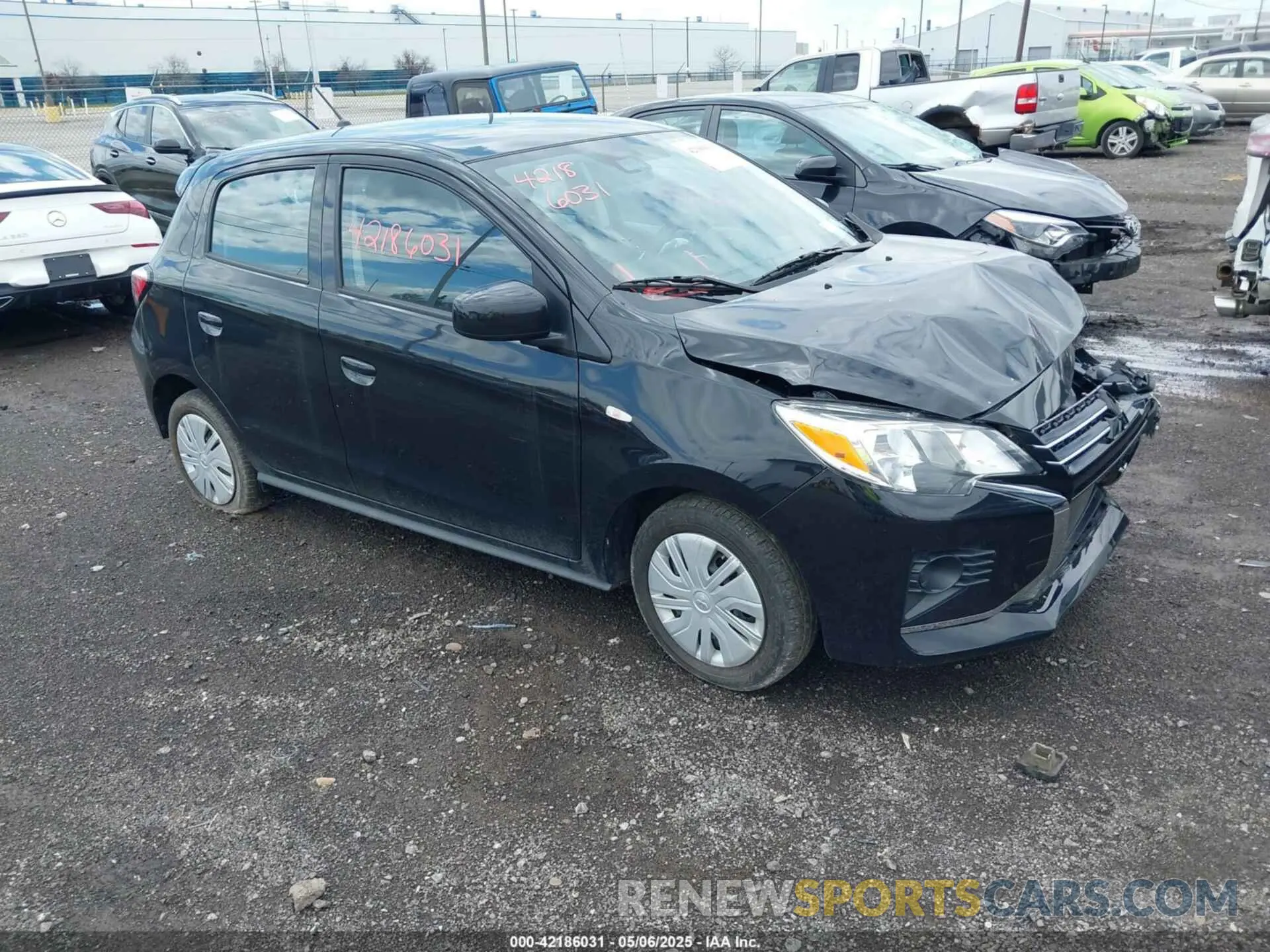 1 fotografías del automóvil dañado ML32AUHJ5RH004458 MITSUBISHI MIRAGE 2024