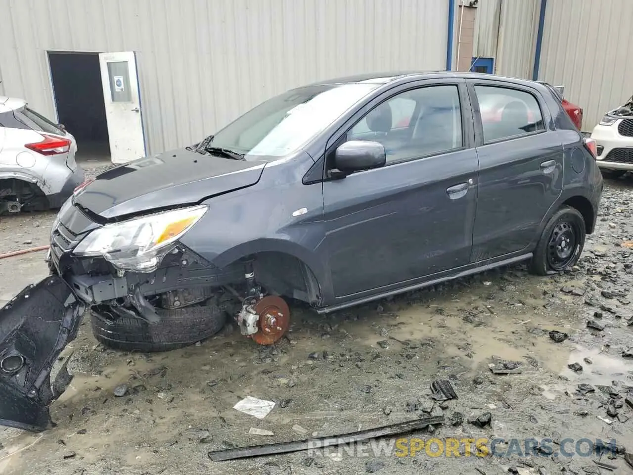 1 fotografías del automóvil dañado ML32AUHJ5RH005951 MITSUBISHI MIRAGE 2024