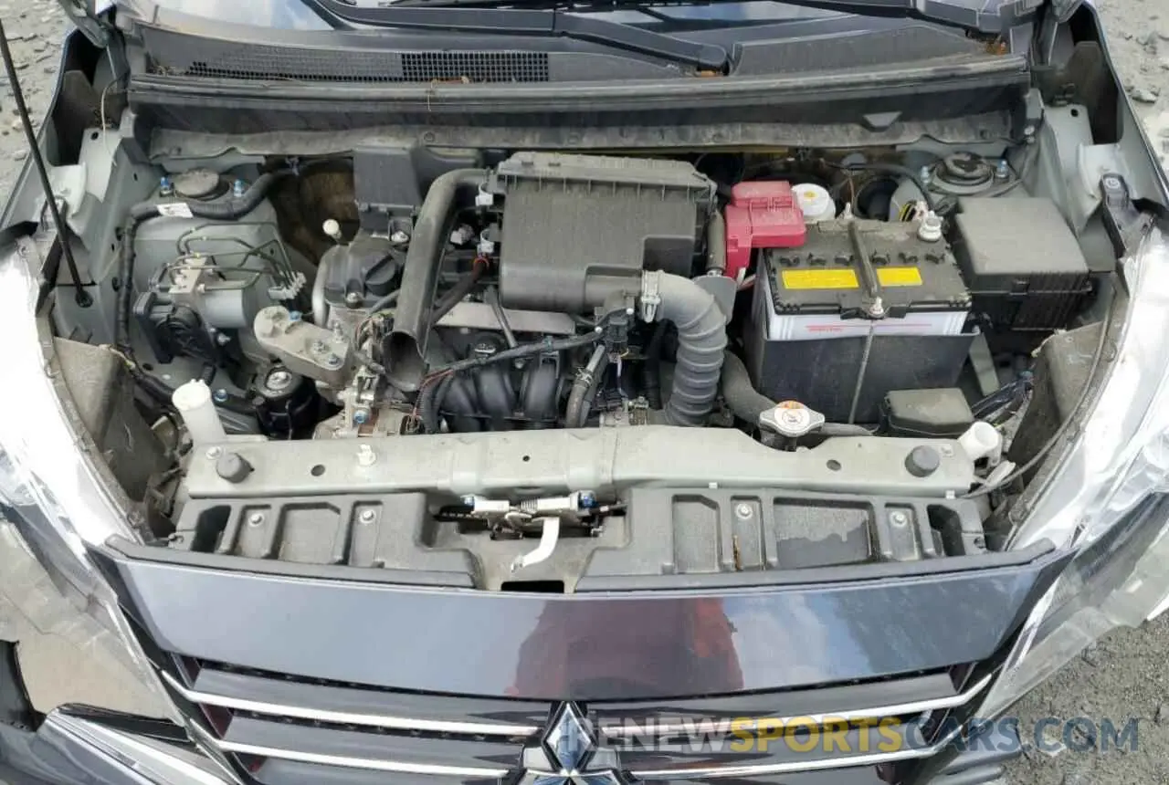 11 fotografías del automóvil dañado ML32AUHJ5RH005951 MITSUBISHI MIRAGE 2024