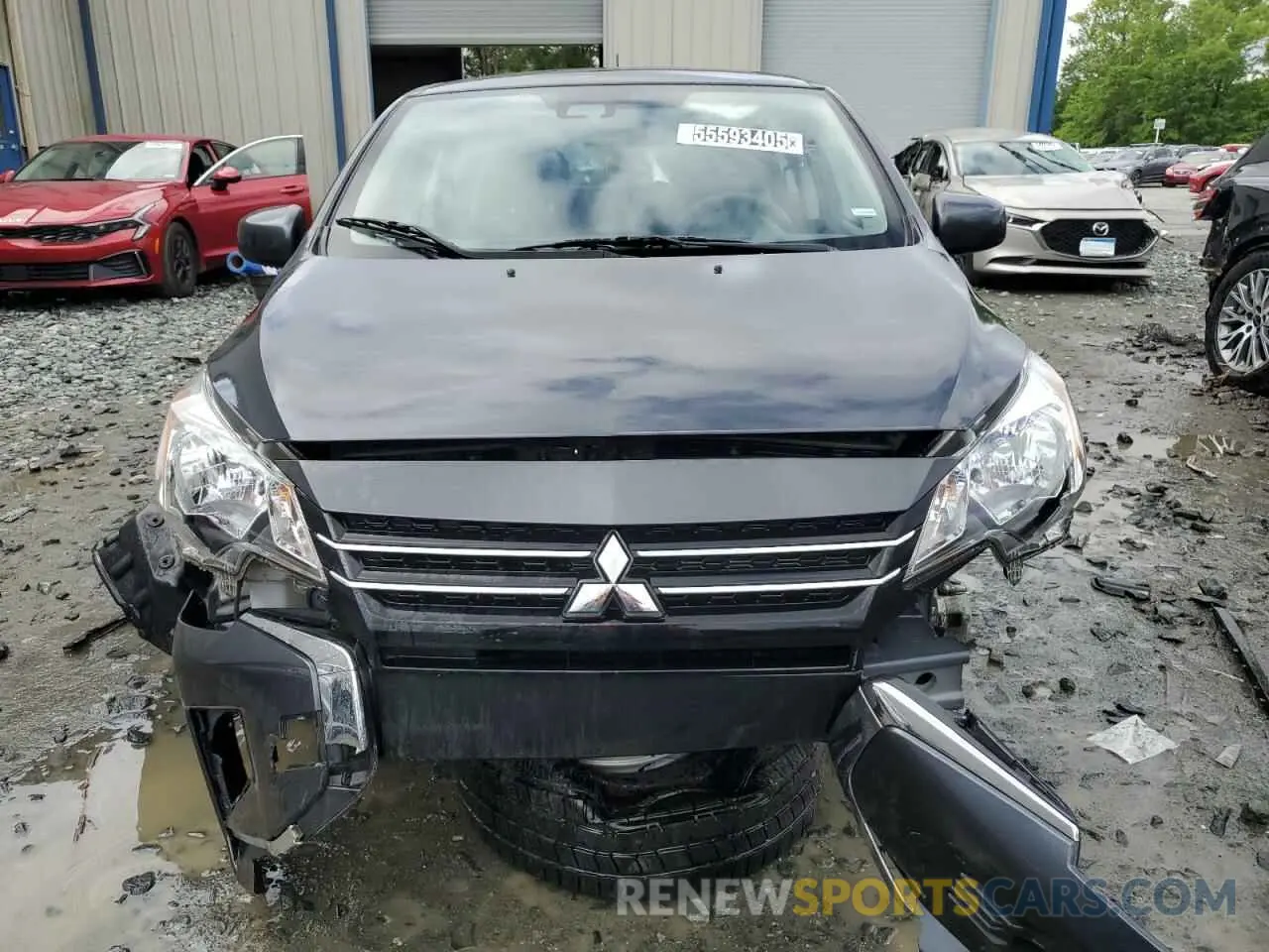 5 fotografías del automóvil dañado ML32AUHJ5RH005951 MITSUBISHI MIRAGE 2024