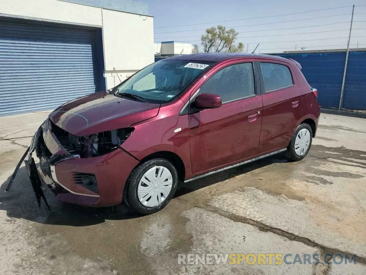 1 fotografías del automóvil dañado ML32AUHJ5RH012589 MITSUBISHI MIRAGE 2024